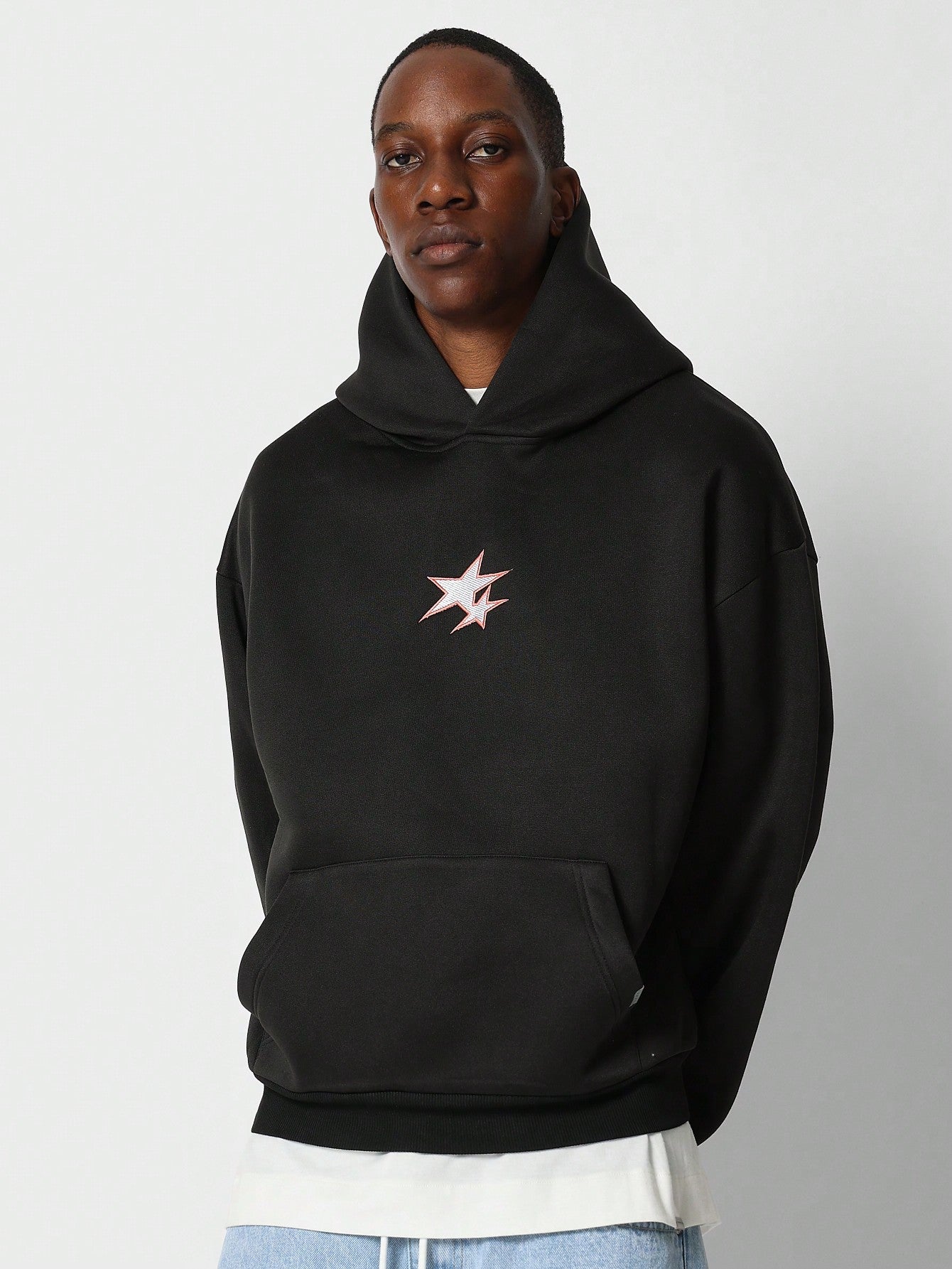 Overhead Hoodie With Back Applique