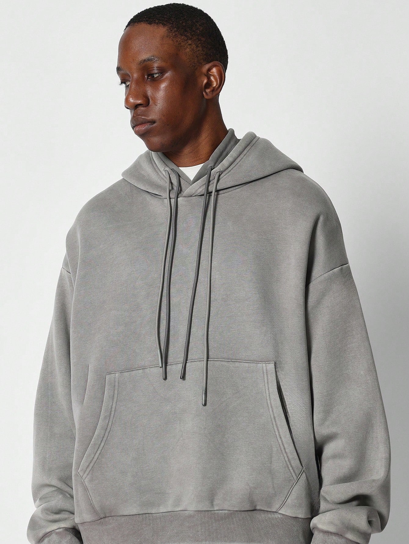 Overhead Washed Double Layered Hoodie