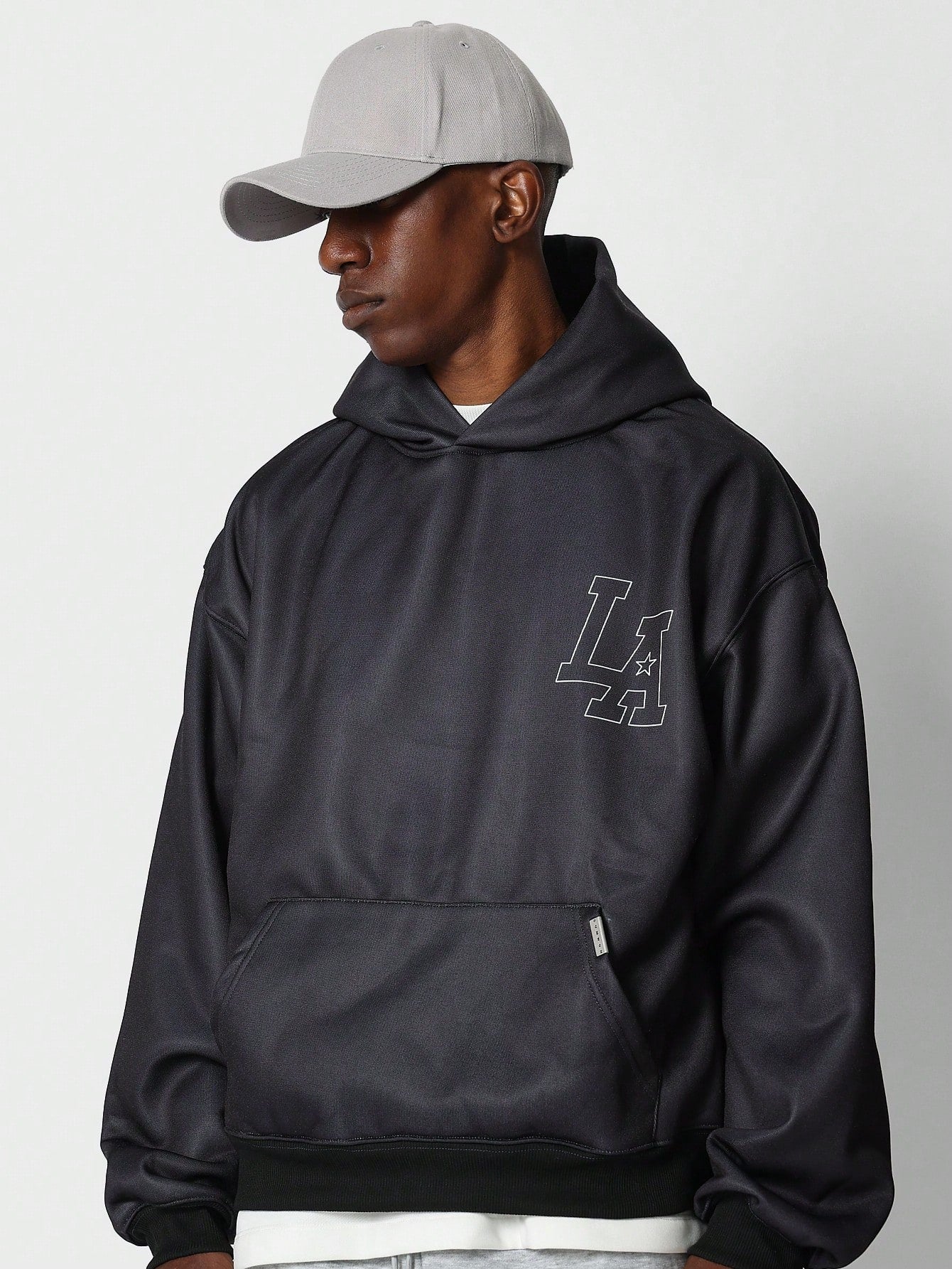 Overhead Hoodie With Back Print