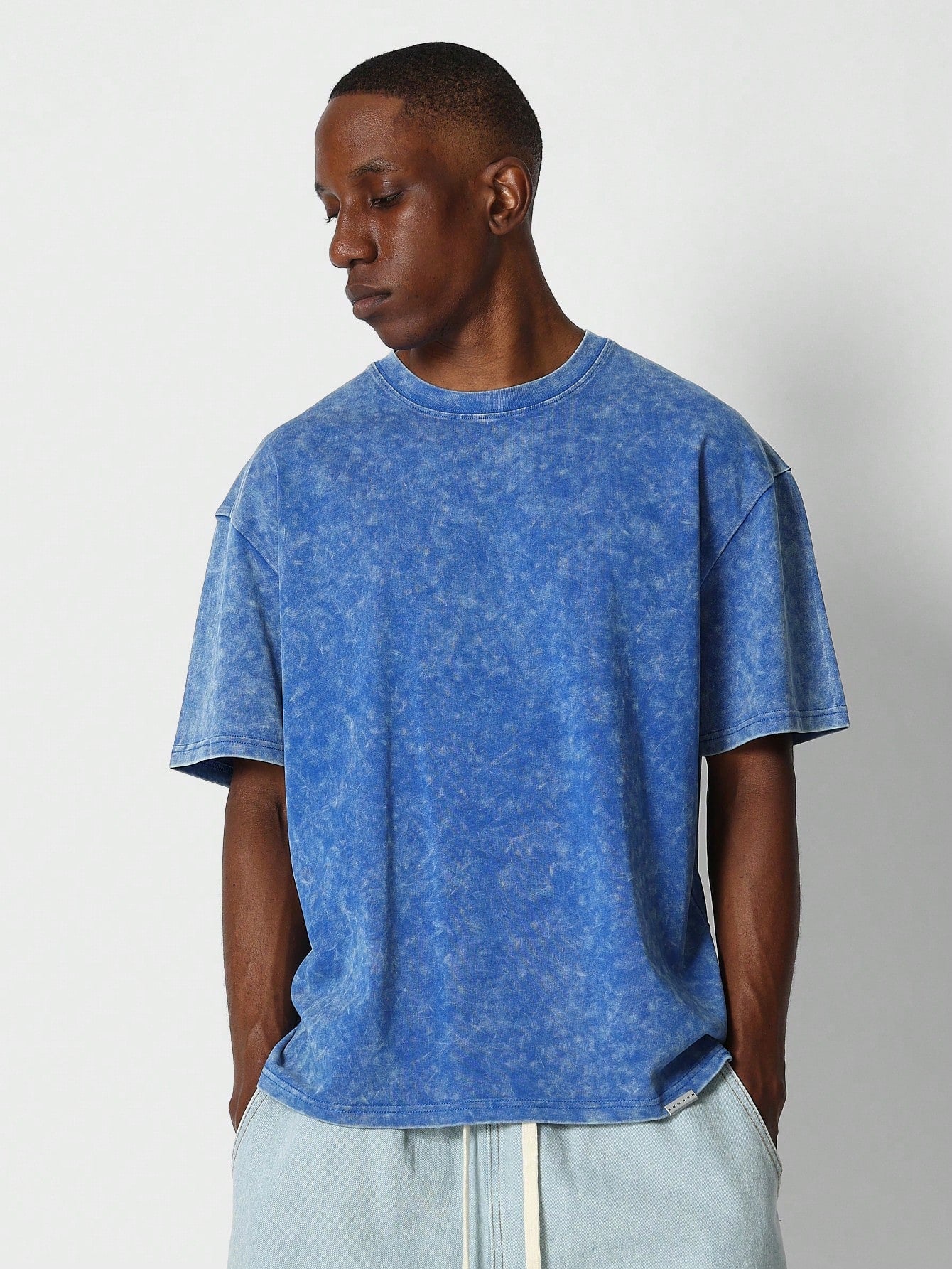 Washed Super Premium Heavyweight Essential Tee