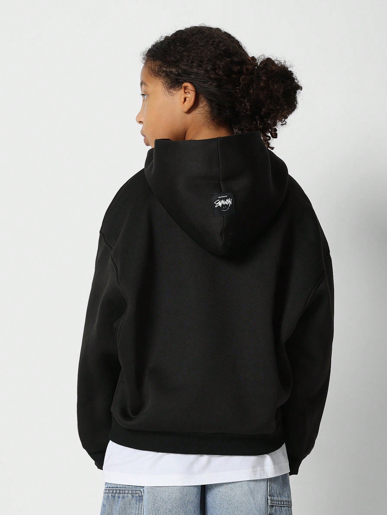 Tween Girls Overhead Hoodie With Print