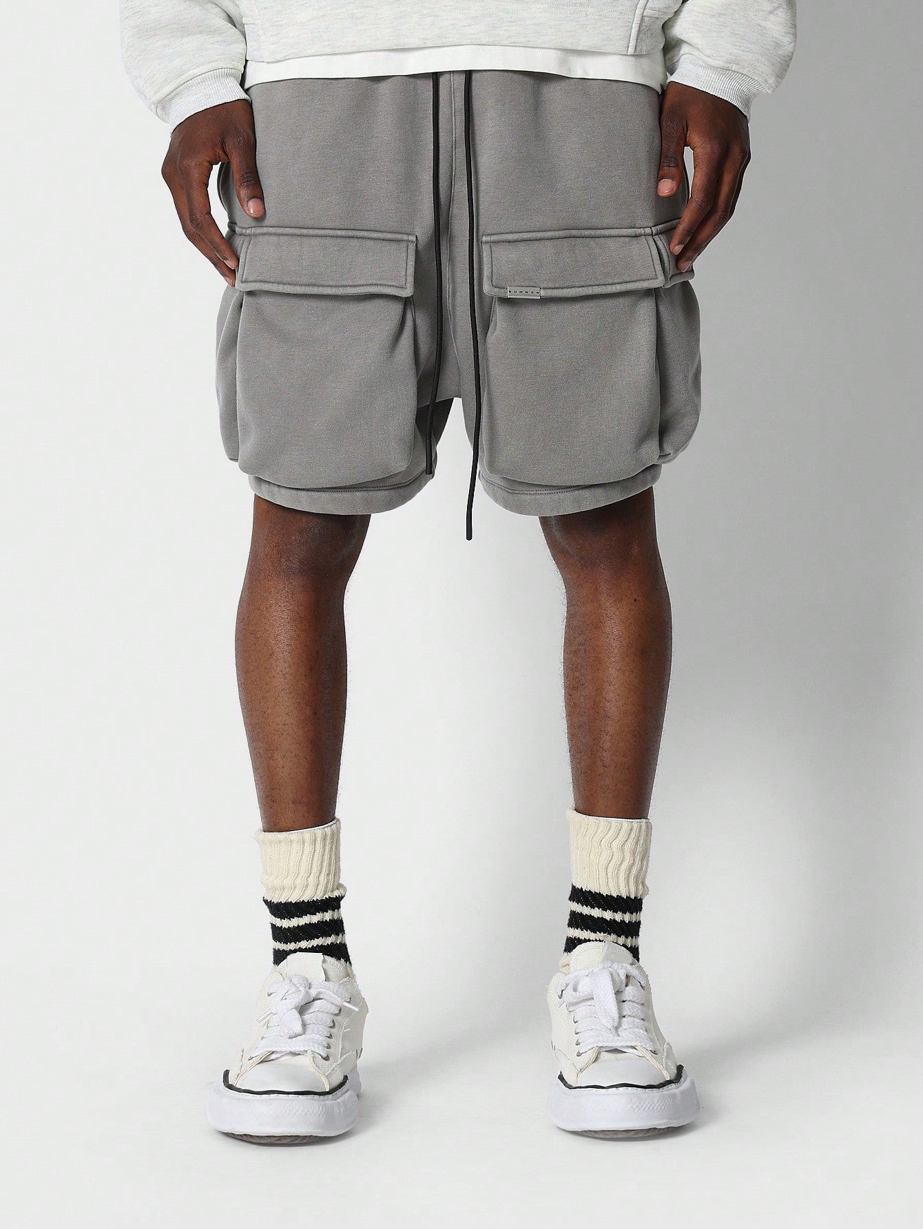 Drop Crotch Cargo Short