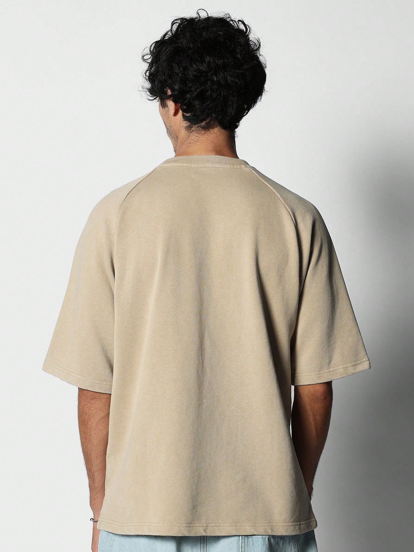 Regular Fit Washed Super Premium Heavyweight Essential Tee