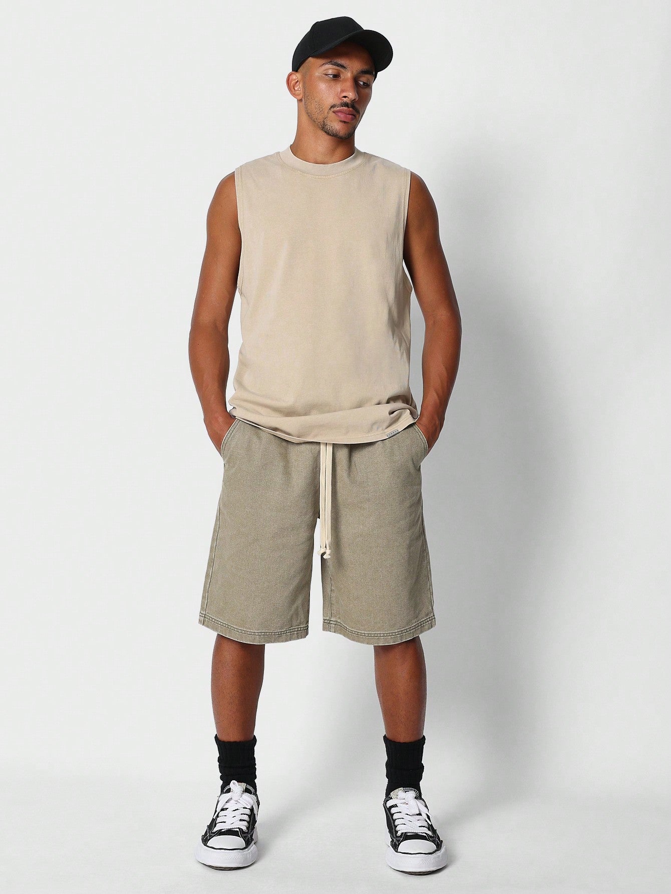 Pull On Twill Short