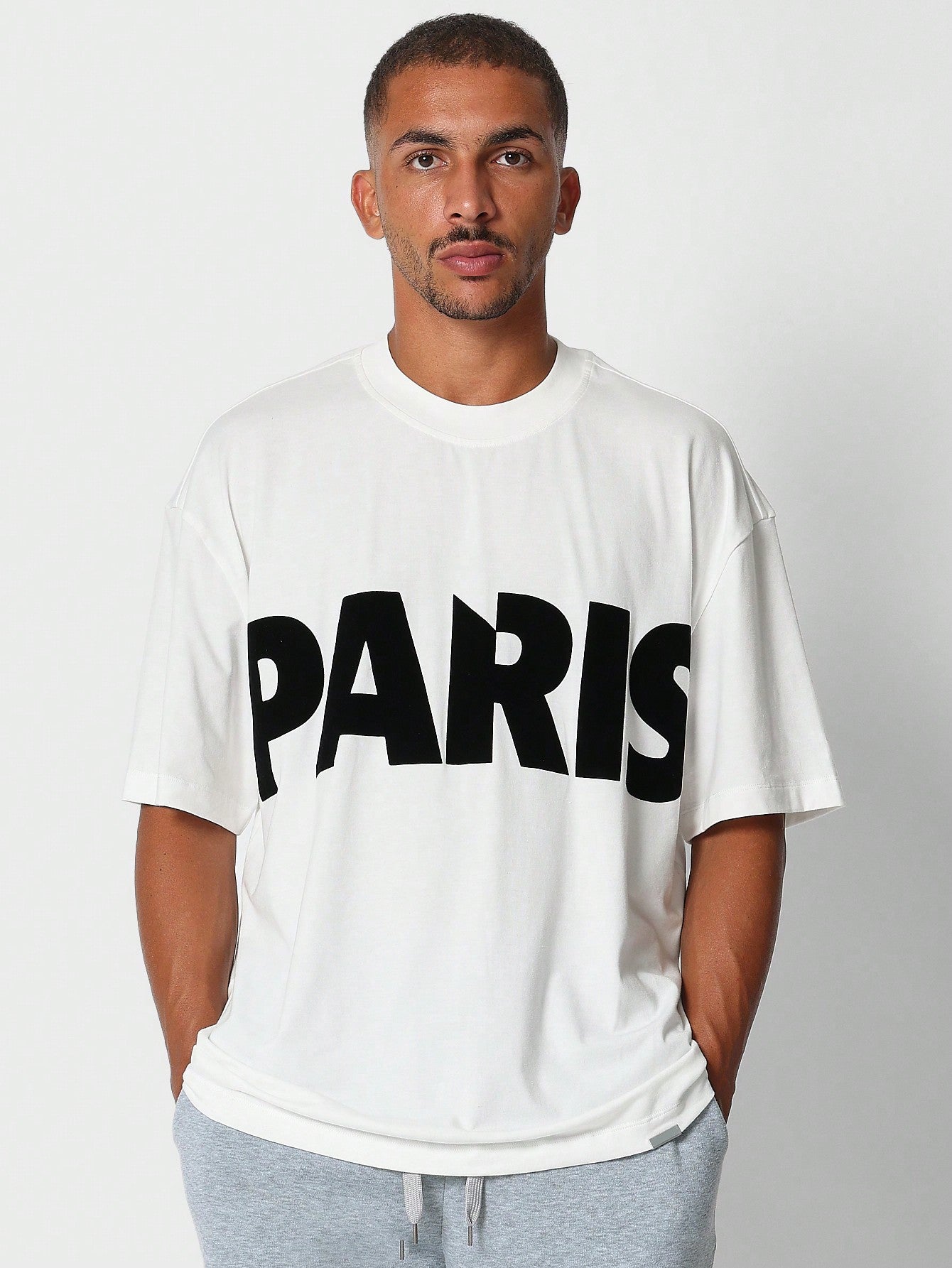 Tee With Paris Print