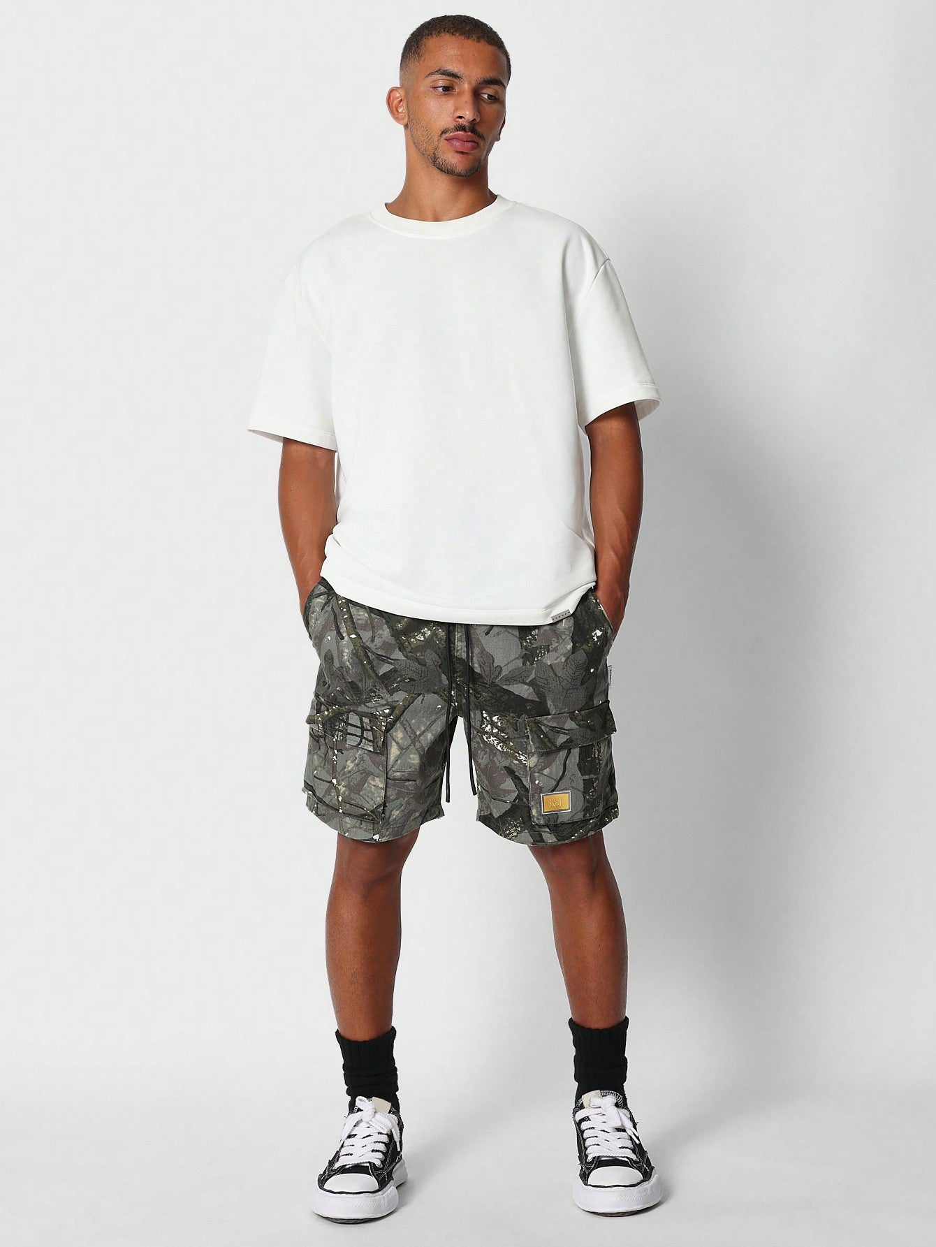 Cargo Short With All Over Print