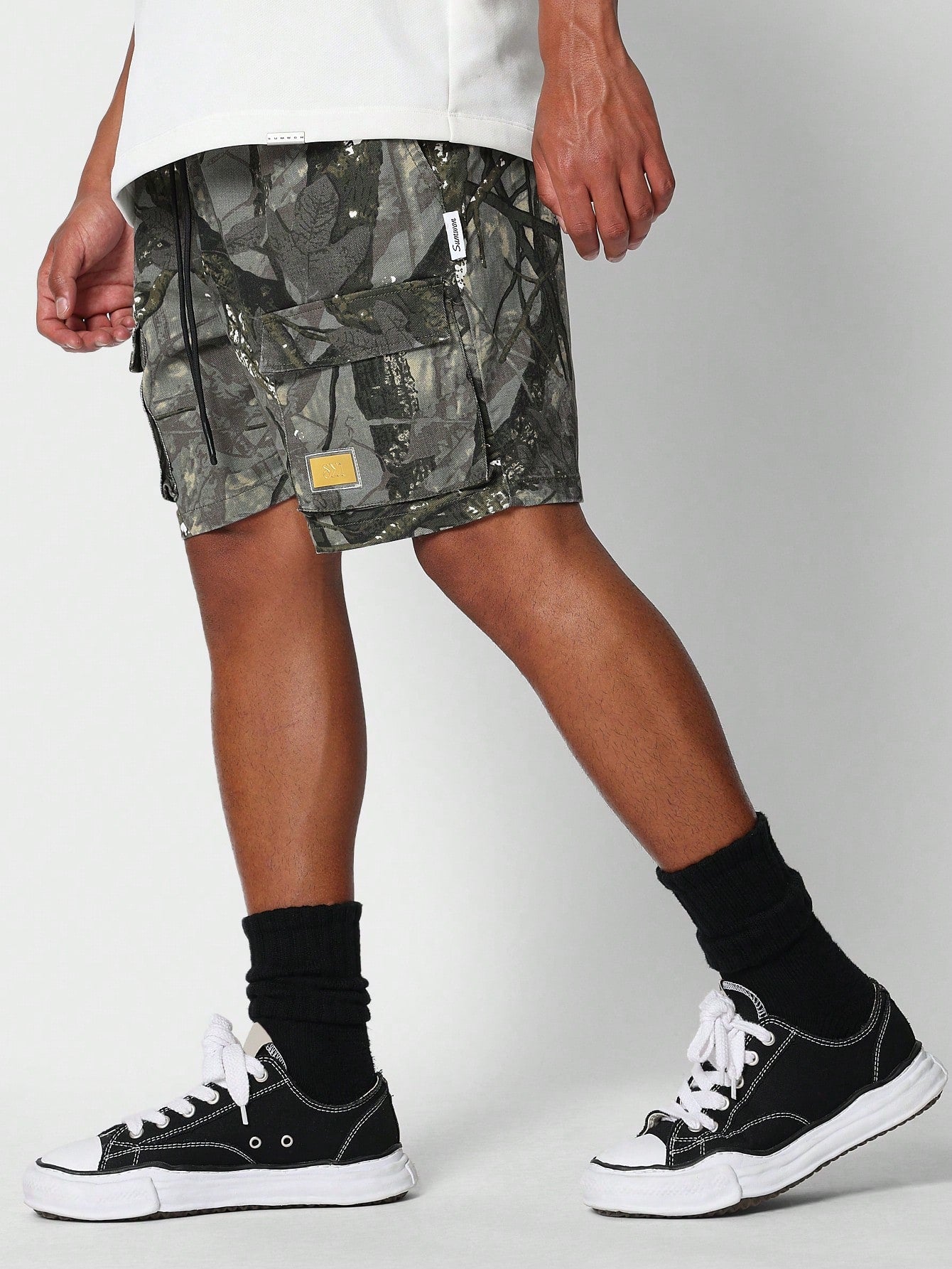 Cargo Short With All Over Print