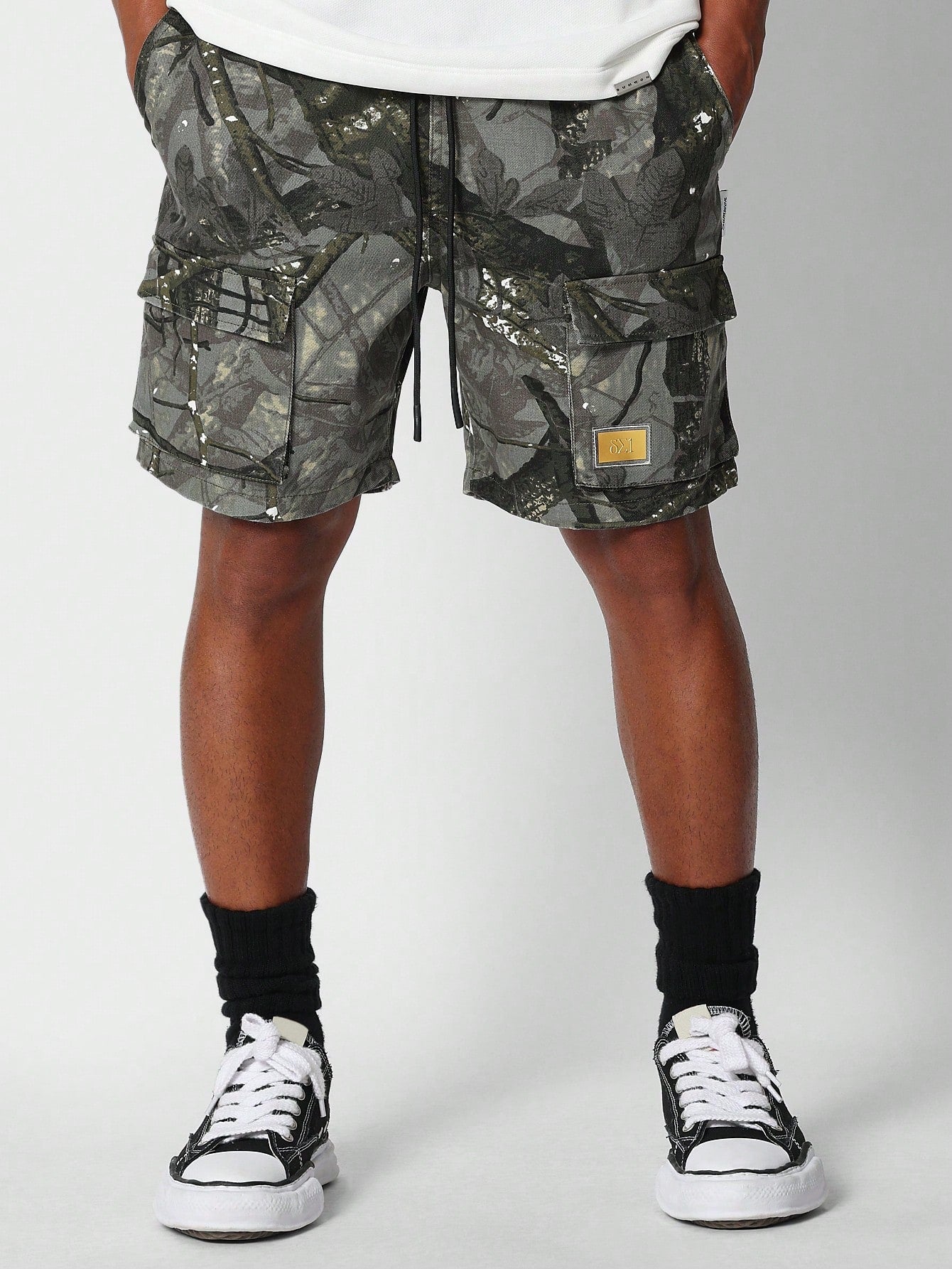 Cargo Short With All Over Print