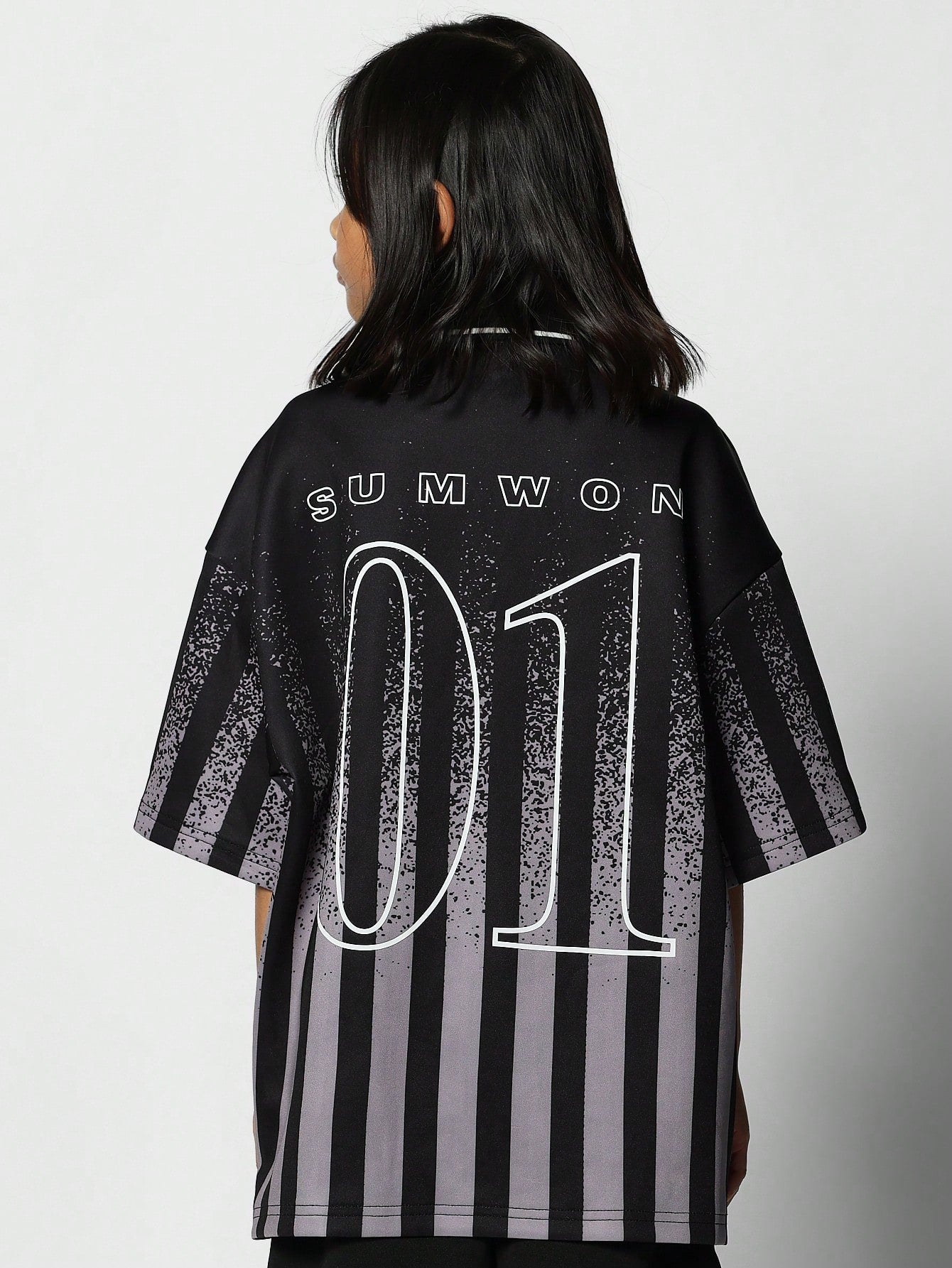 Tween Girls Polo Shirt With All Over Print