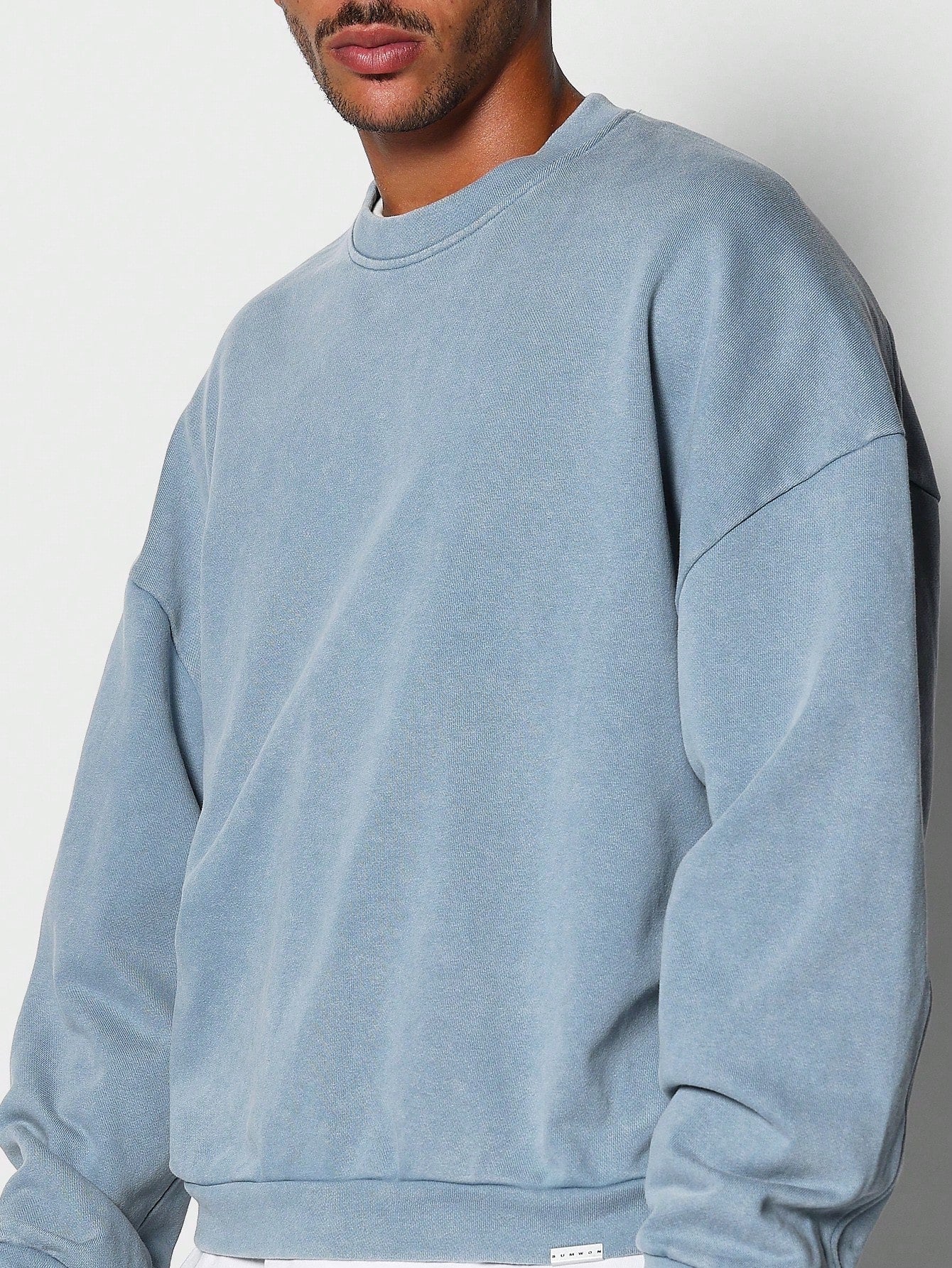 Oversized Fit Washed Premium Sweatshirt