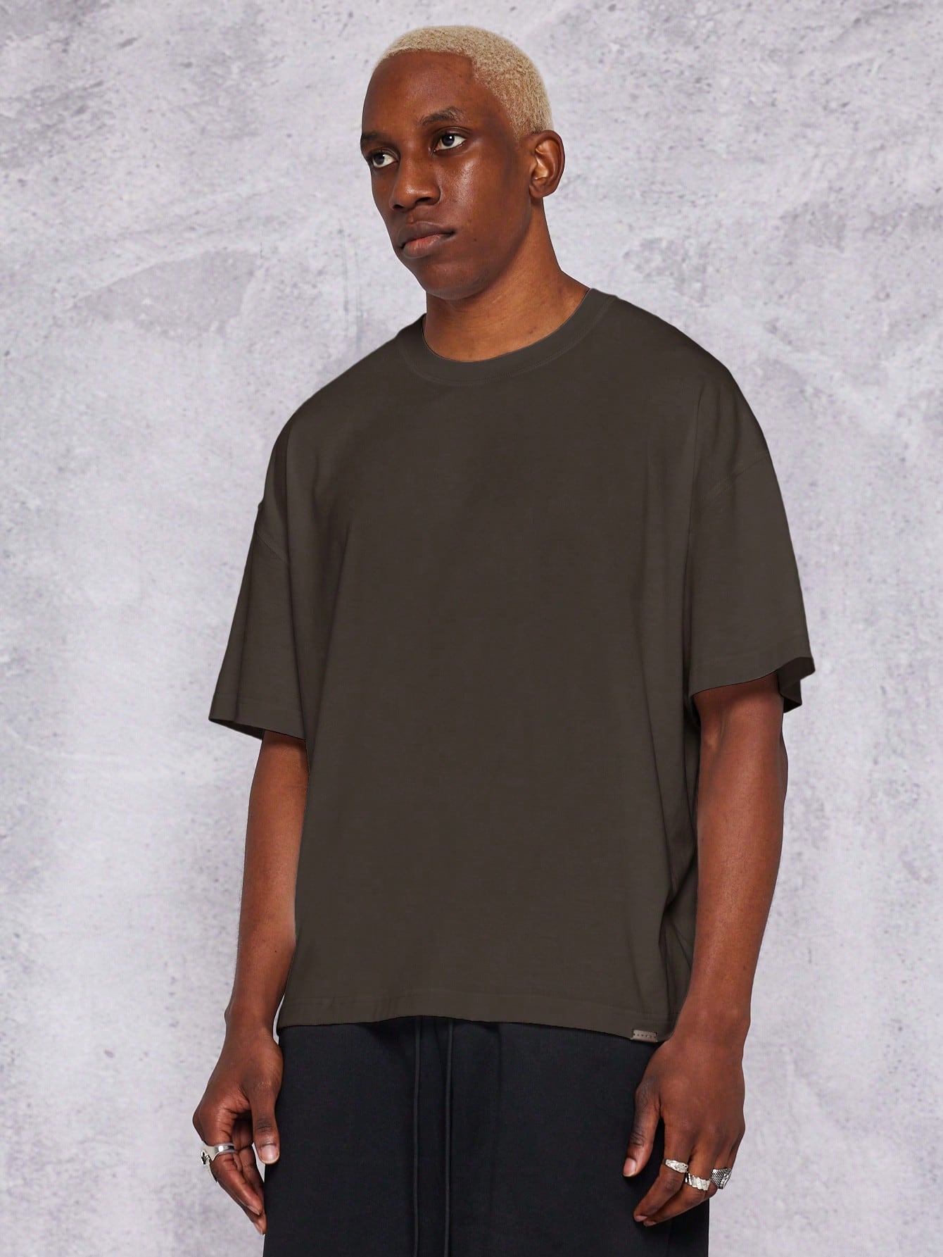 Boxy Fit Essential Short Sleeve Tee