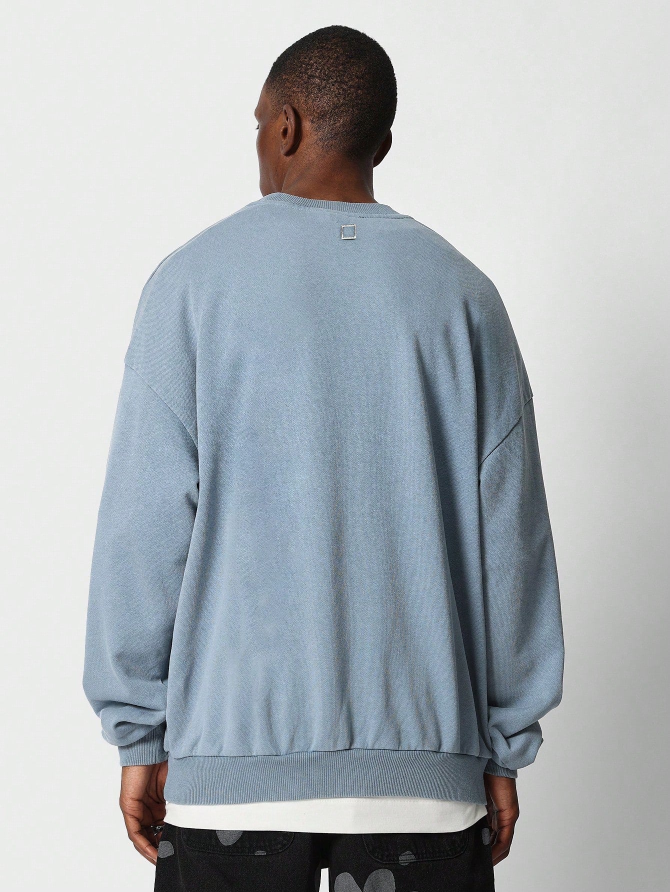 Washed Crew Neck Sweatshirt