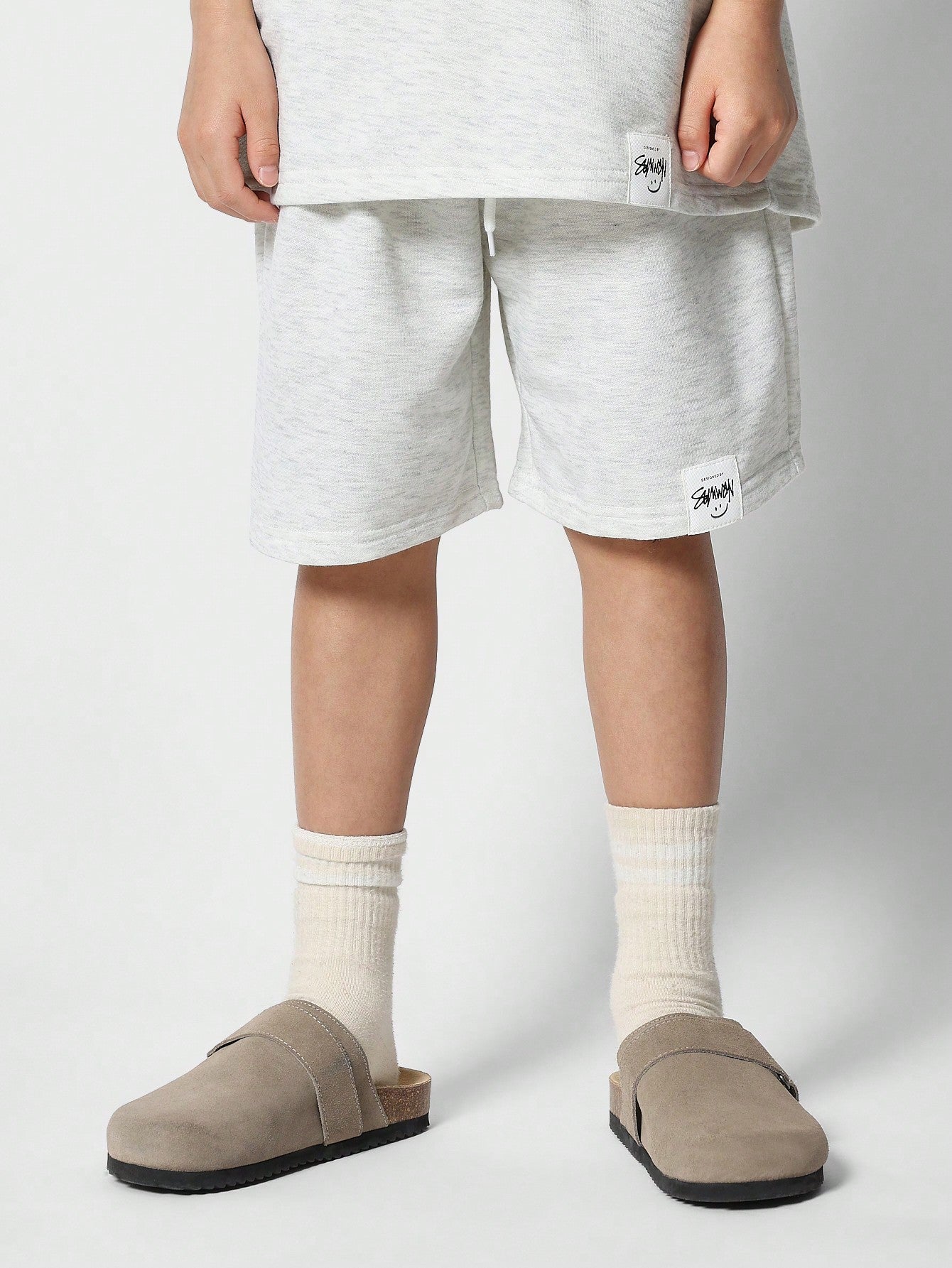 Tween Boys Oversized Fit Tee And Short 2 Piece Set