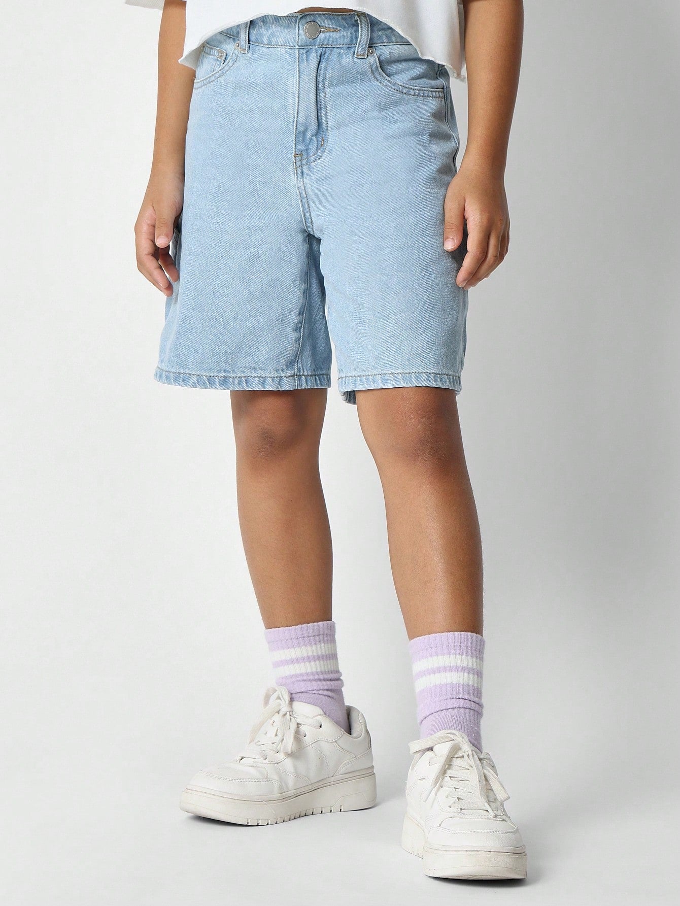 Tween Girls Denim Shorts