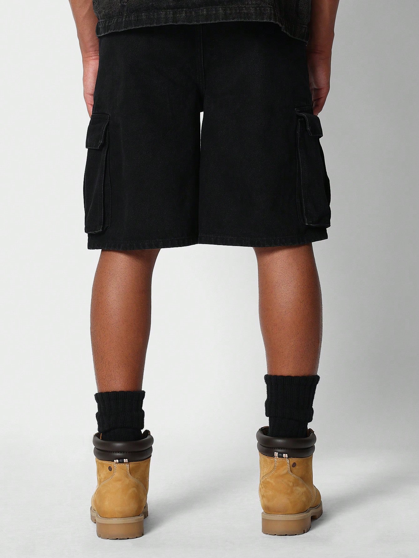 Cargo Denim Short