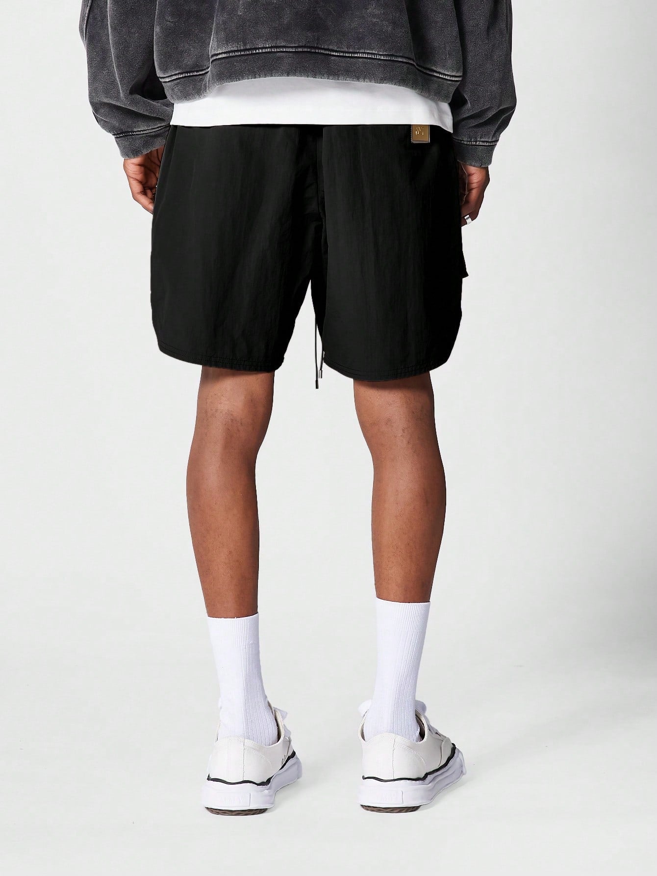 Nylon Short With Cargo Pockets