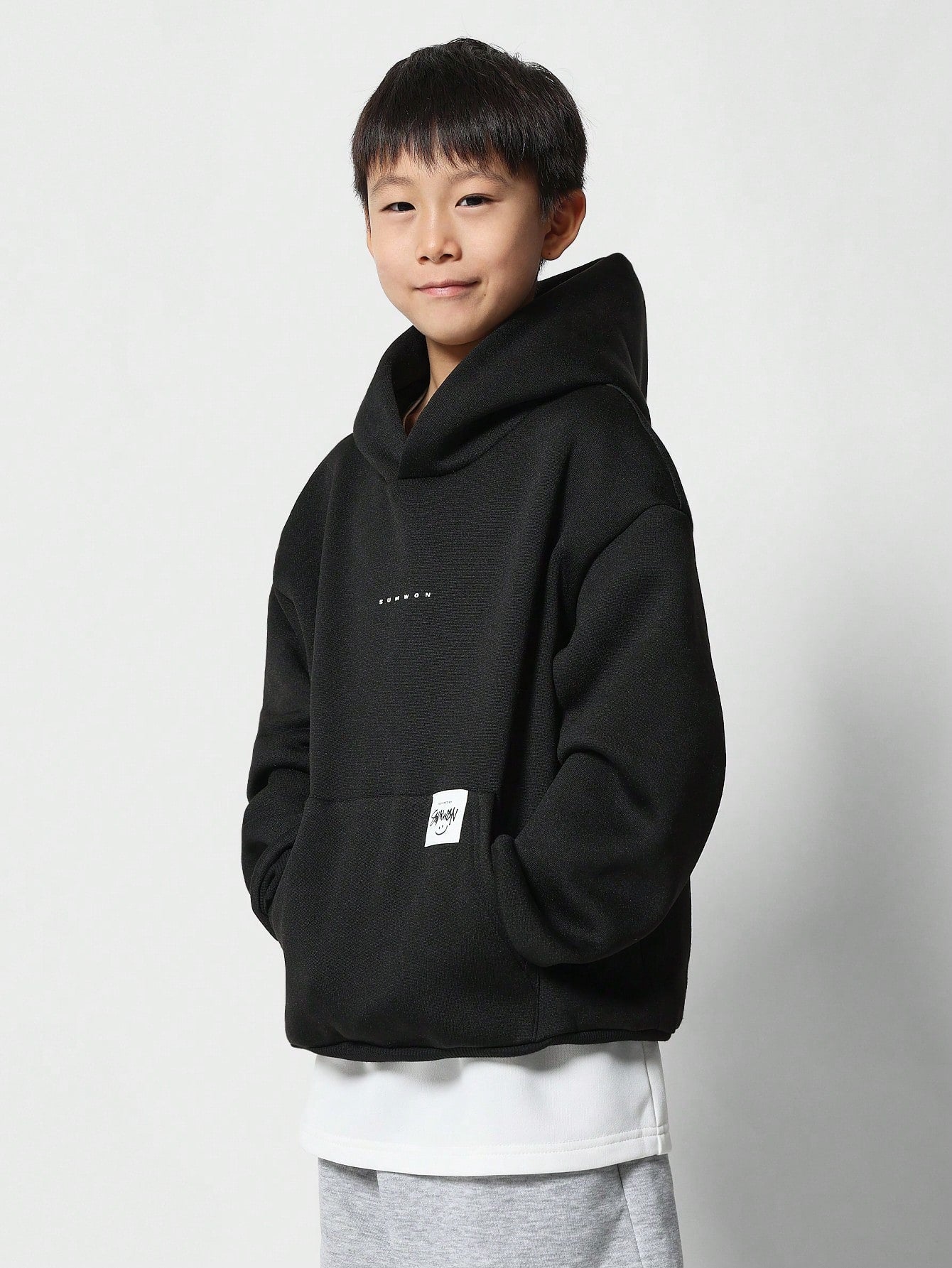 Tween Boys Overhead Essential Hoodie