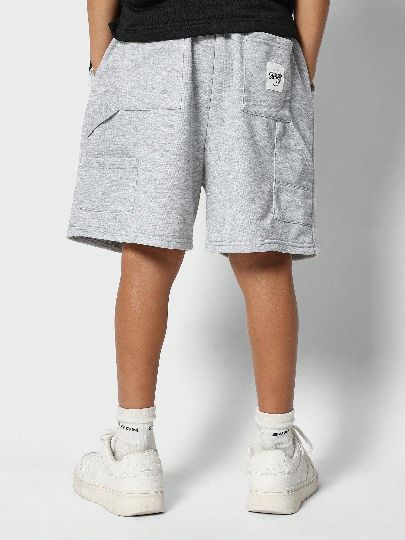 Tween Boys Drop Crotch Essential Short