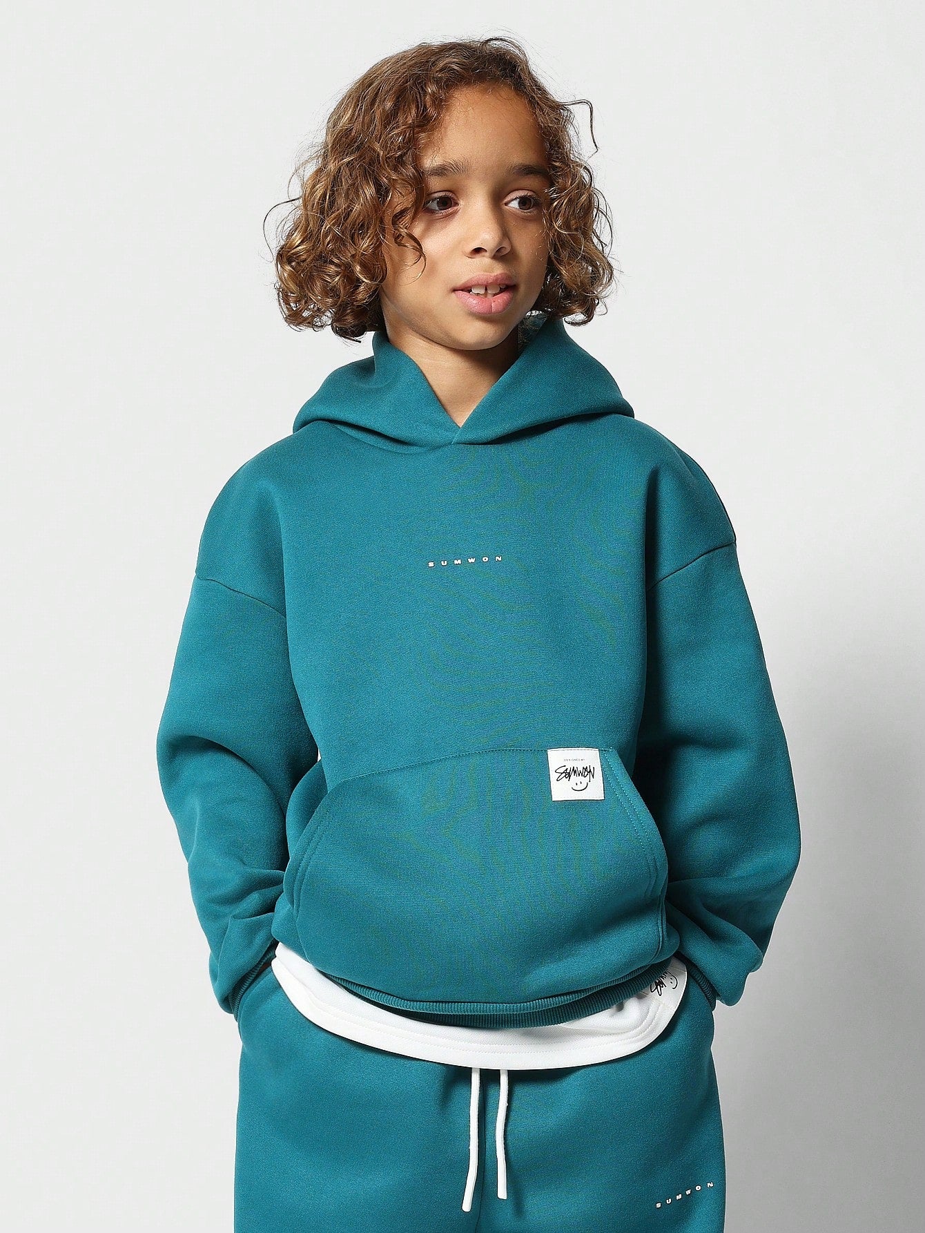 Tween Boys Overhead Hoodie And Joggers 2 Piece Set