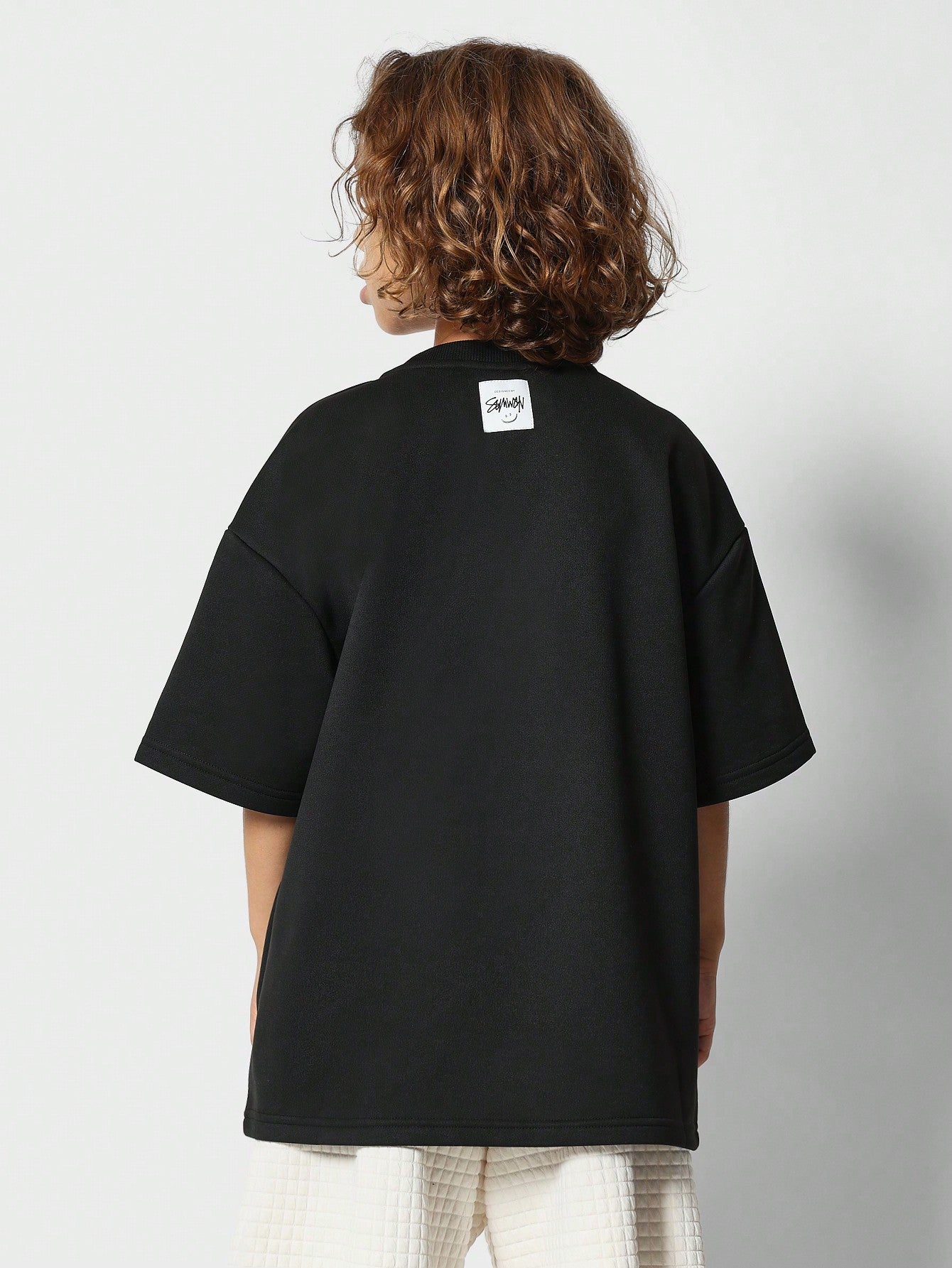 Tween Boys Heavyweight Oversized Fit Essential Tee