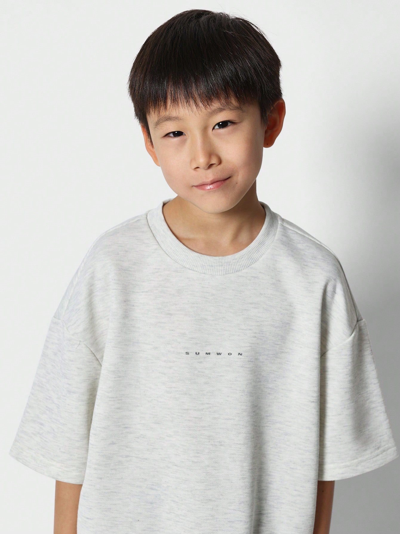 Tween Boys Heavyweight Oversized Fit Essential Tee