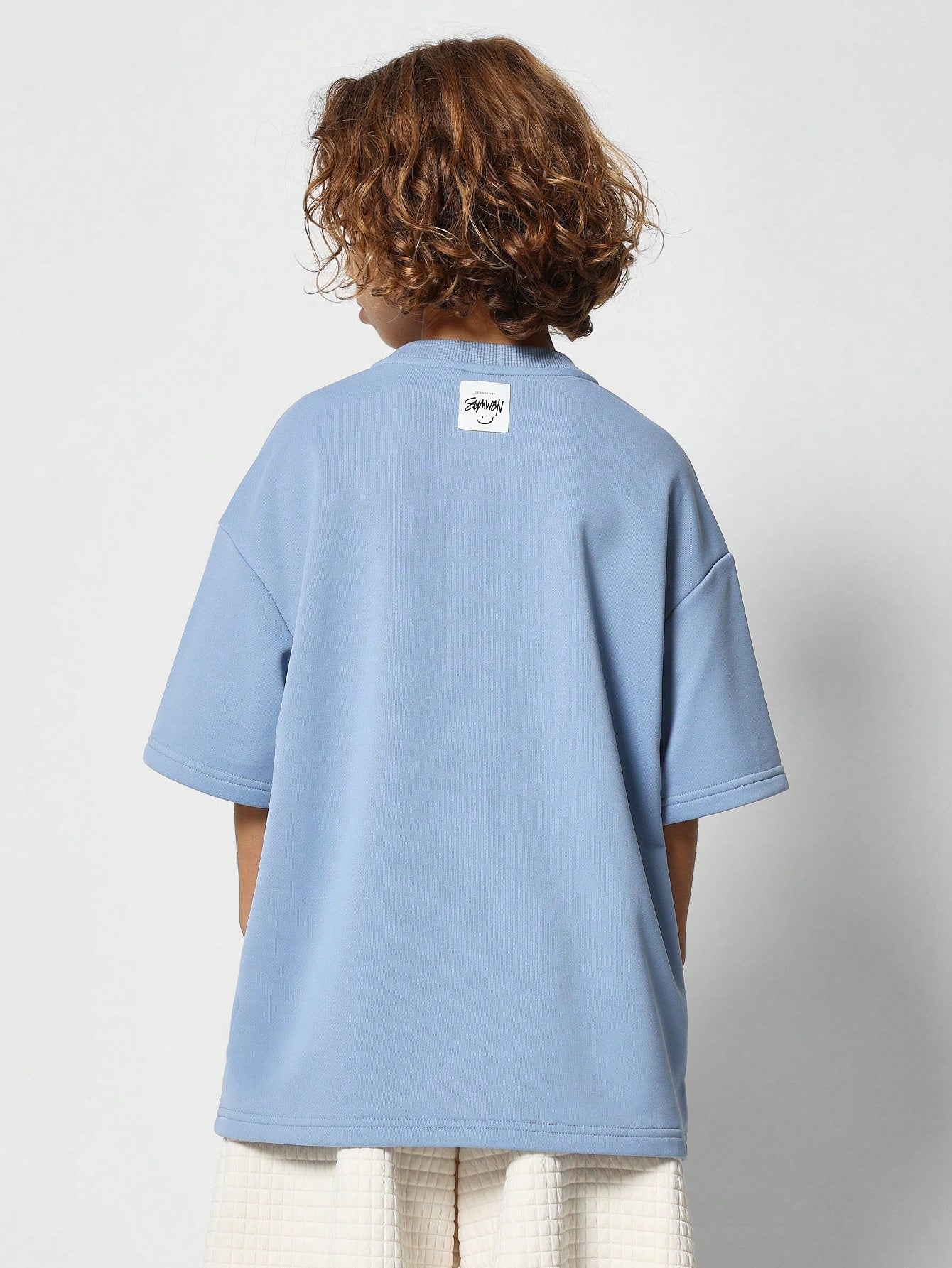 Tween Boys Heavyweight Oversized Fit Essential Tee