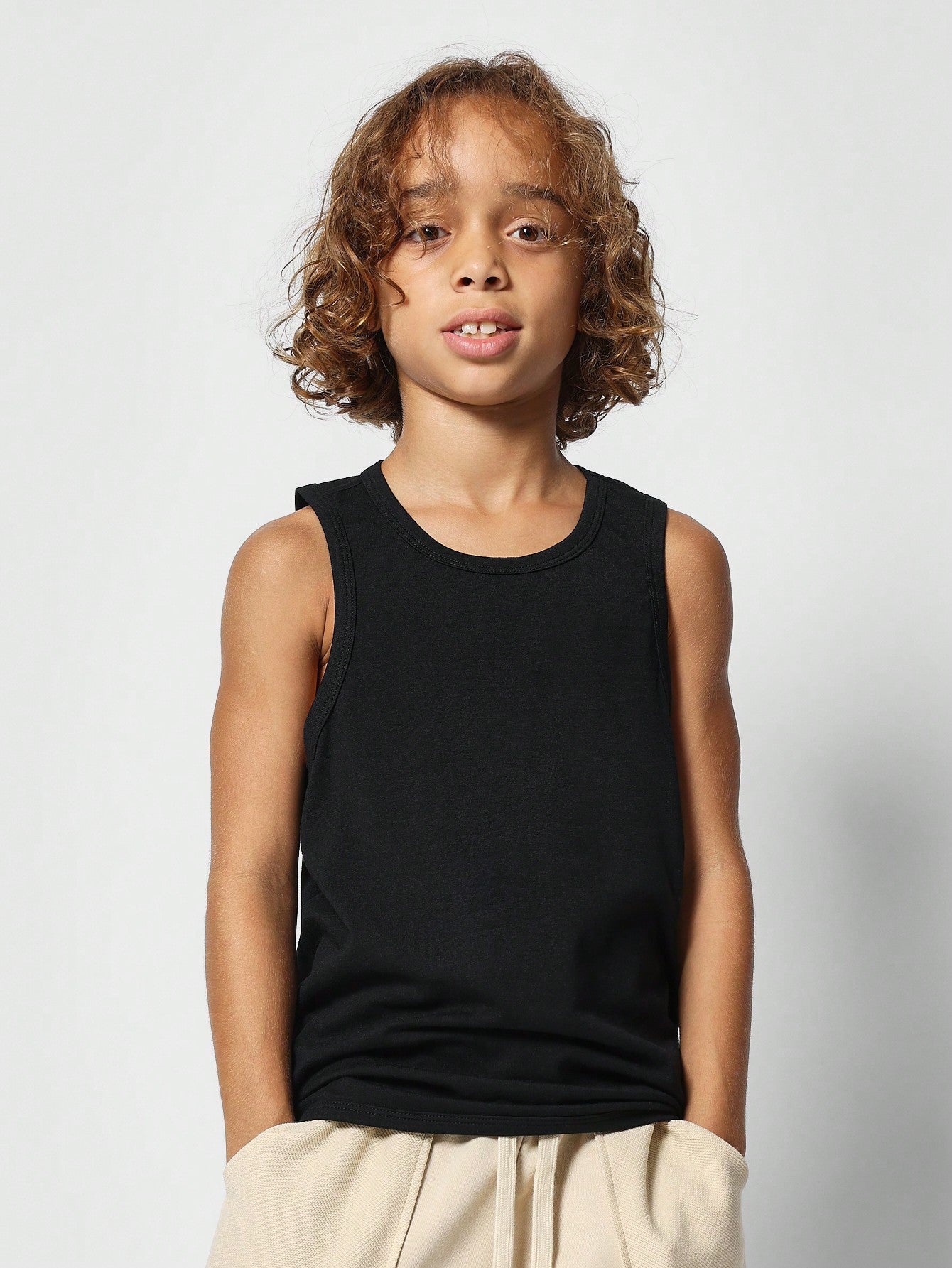 Tween Boys Essential Tank