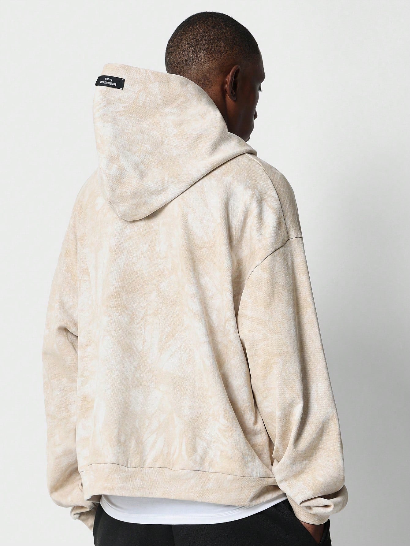 Overhead Hoodie With All Over Print