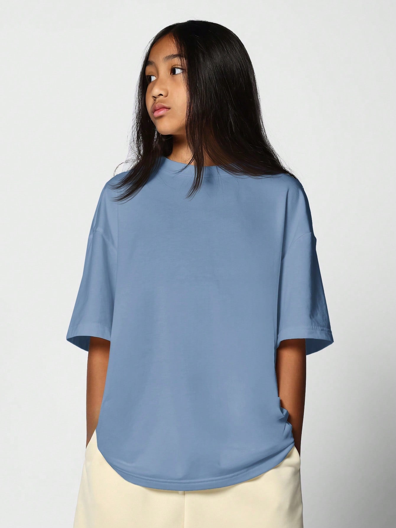 Tween Girl Regular Fit Essential Tee