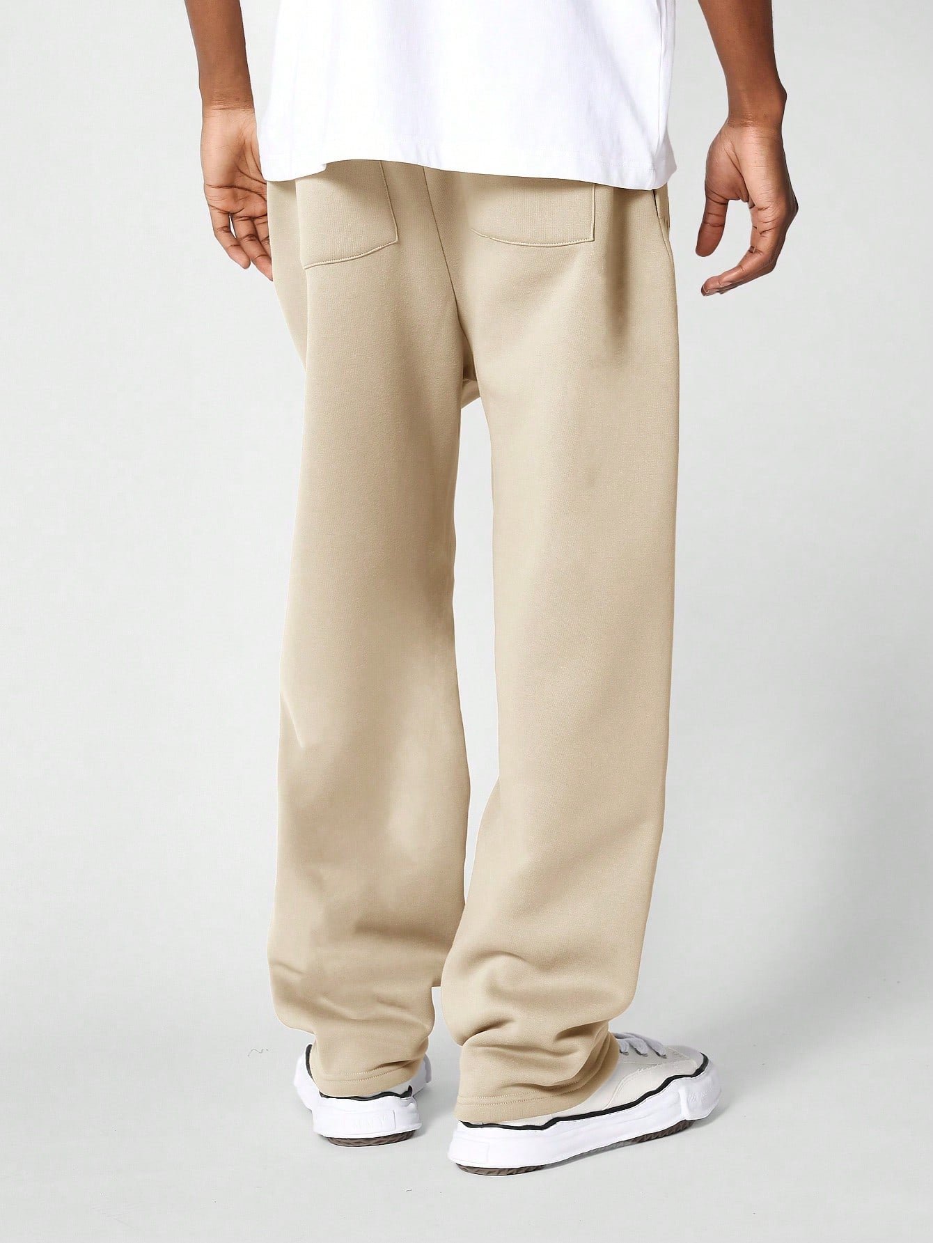 Drop Crotch Jogger With Embossing