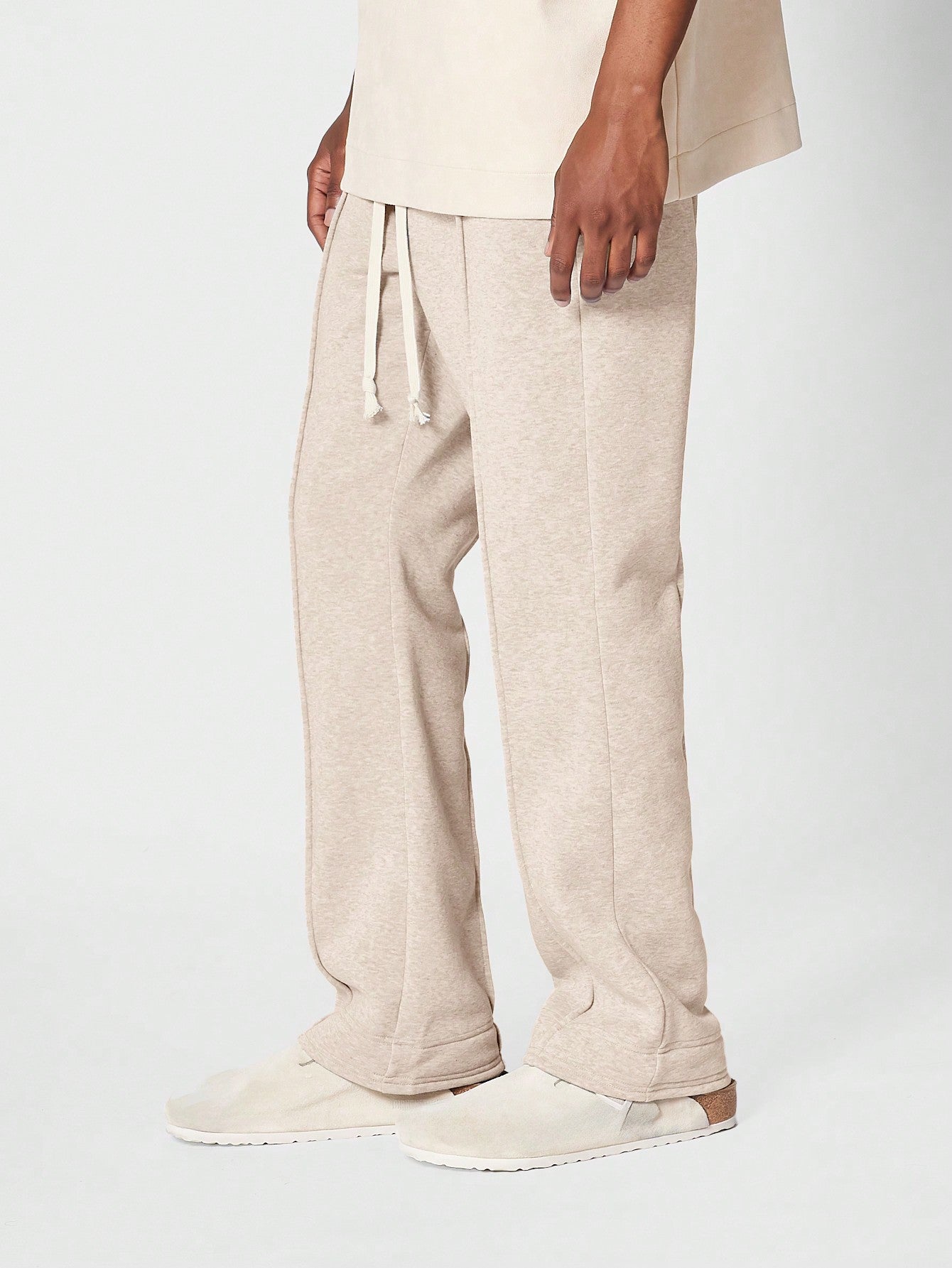 Flare Fit Pleated Jogger