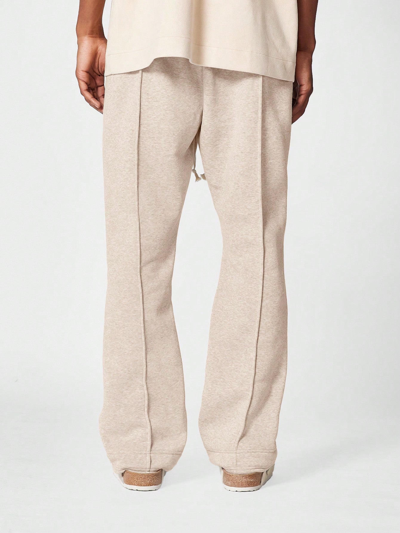 Flare Fit Pleated Jogger