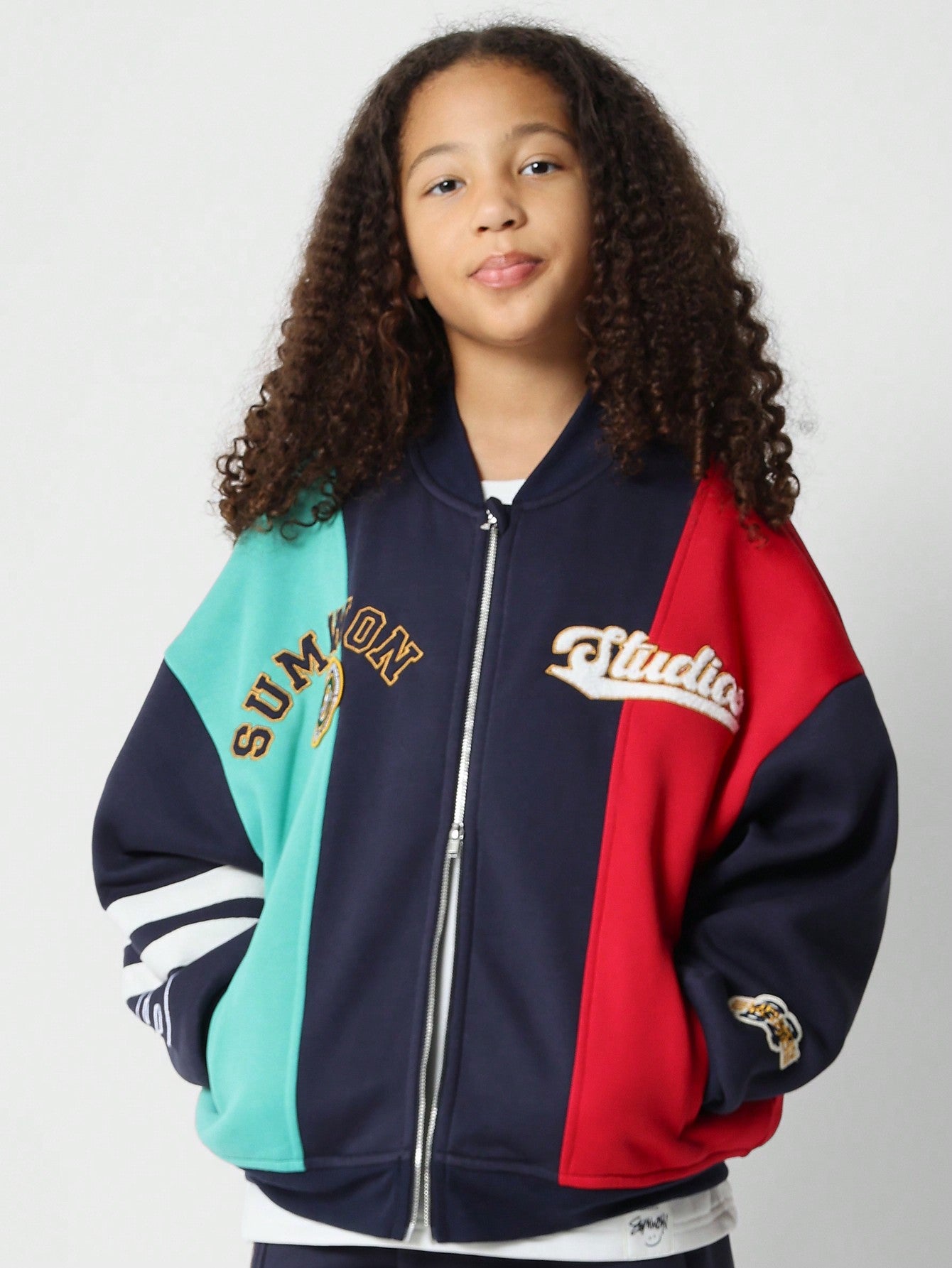 Girls bomber jacket with hood best sale