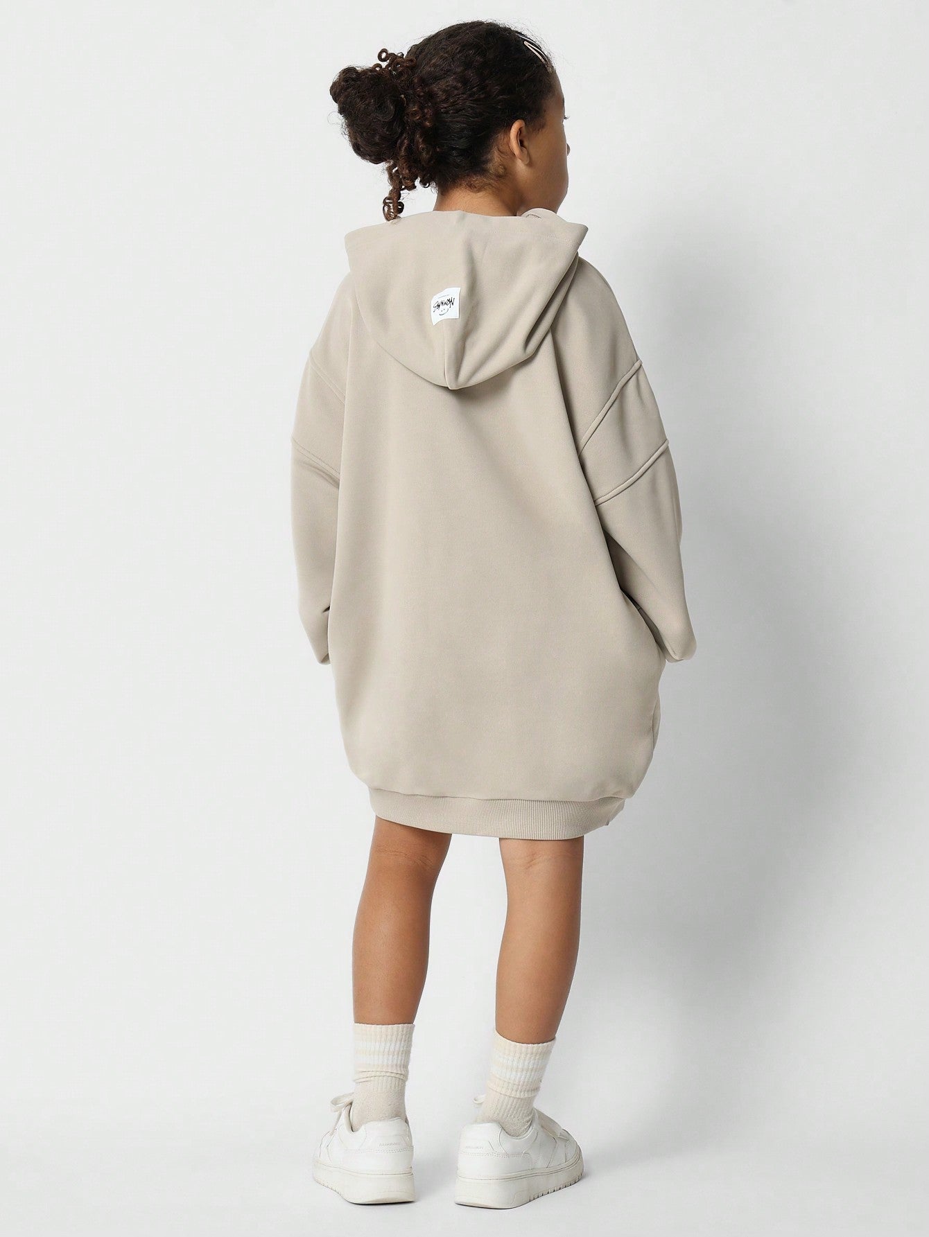 Tween Girls Overhead Hoodie Dress