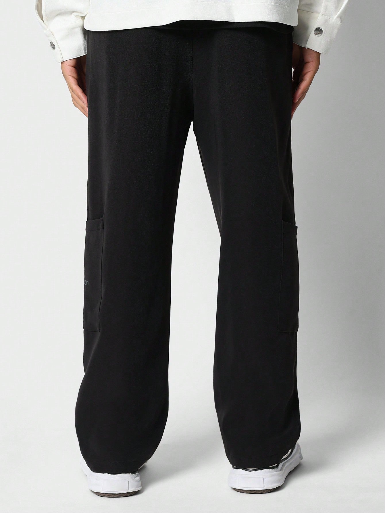 Cargo Woven Pant With Side Print