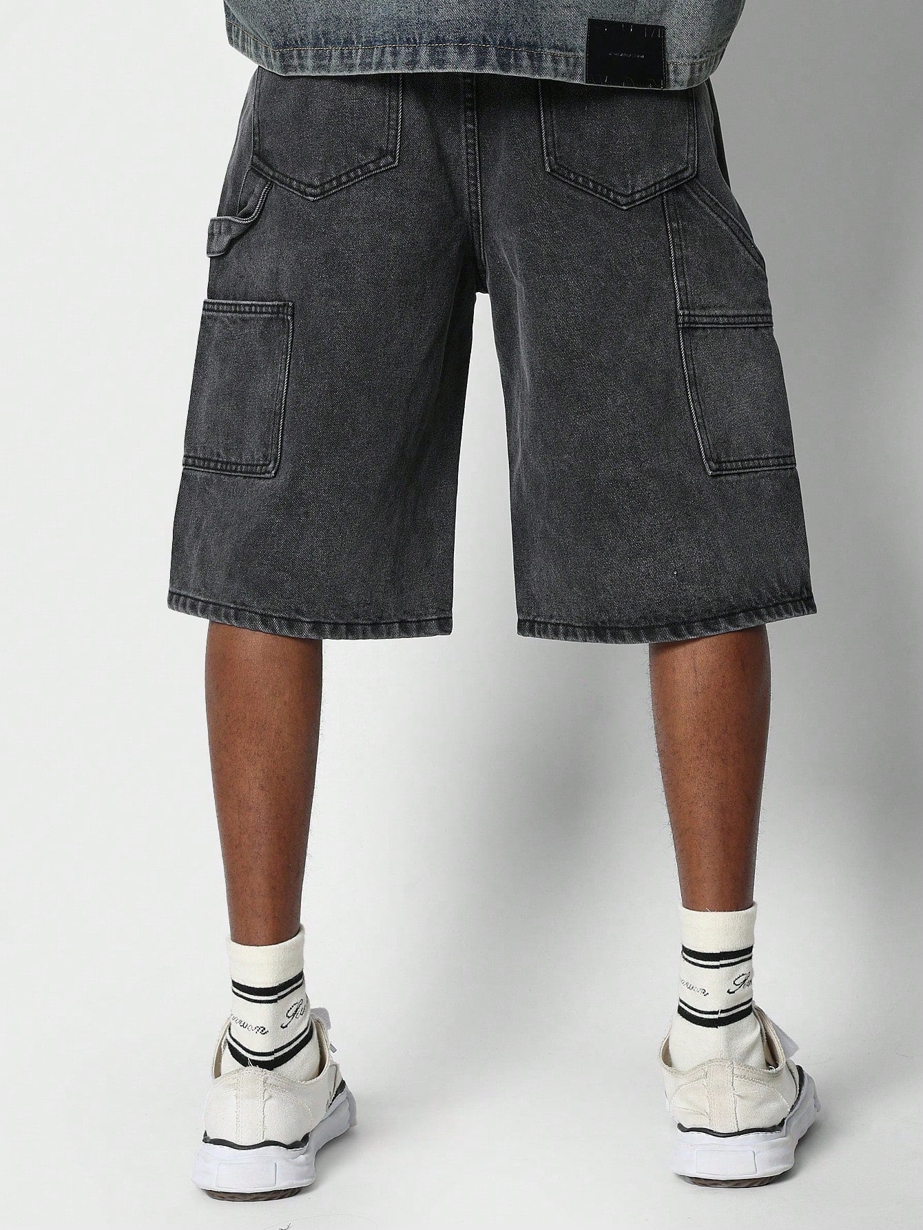 Carpenter Denim Jort With Print