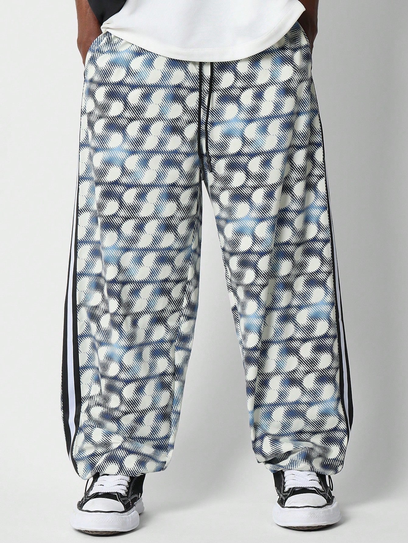 Loose Fit Pant With All Over Print