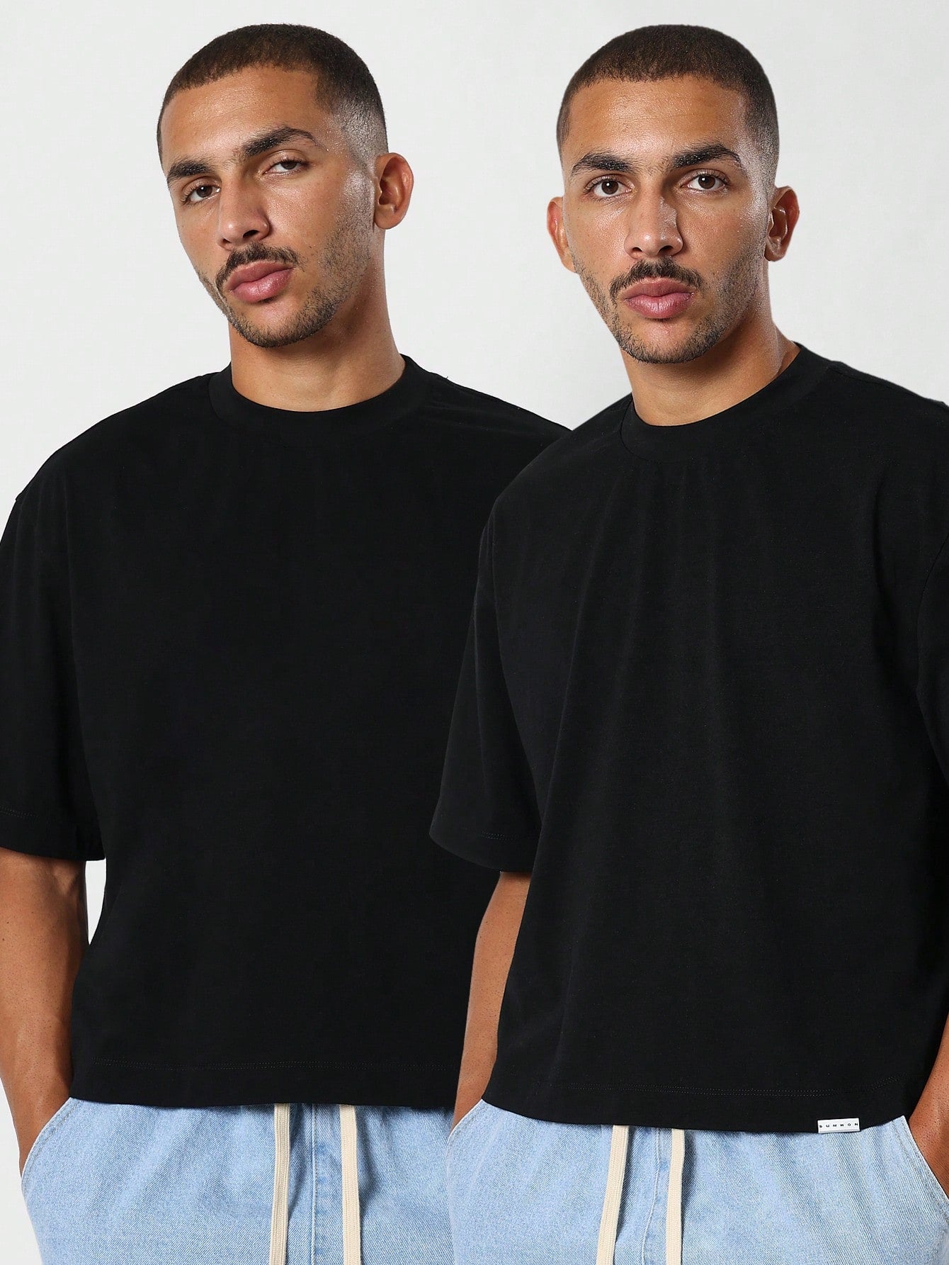 Crop Fit Essential Tee 2 Pack