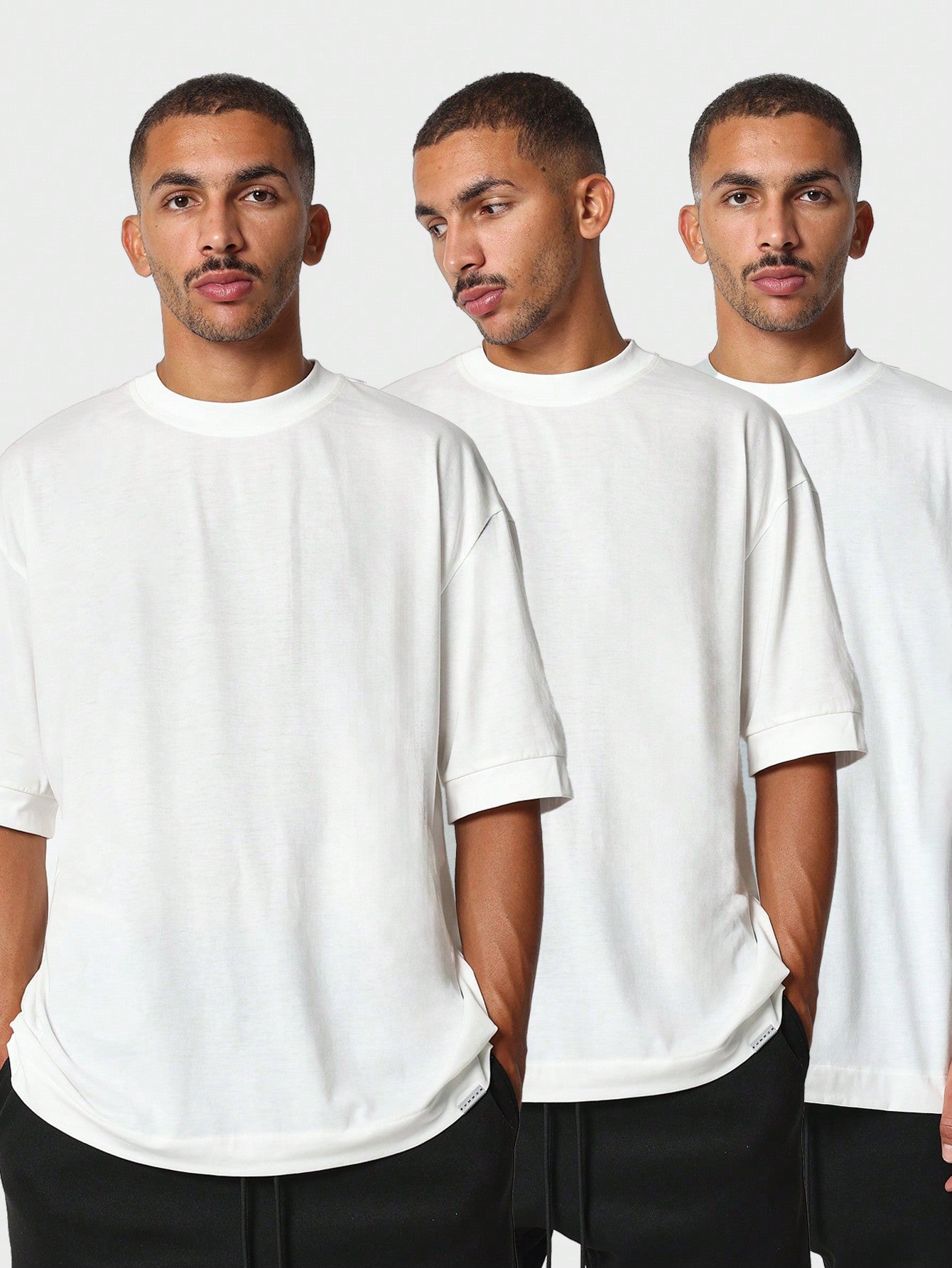 Oversized Fit Essential Tee 3 Pack