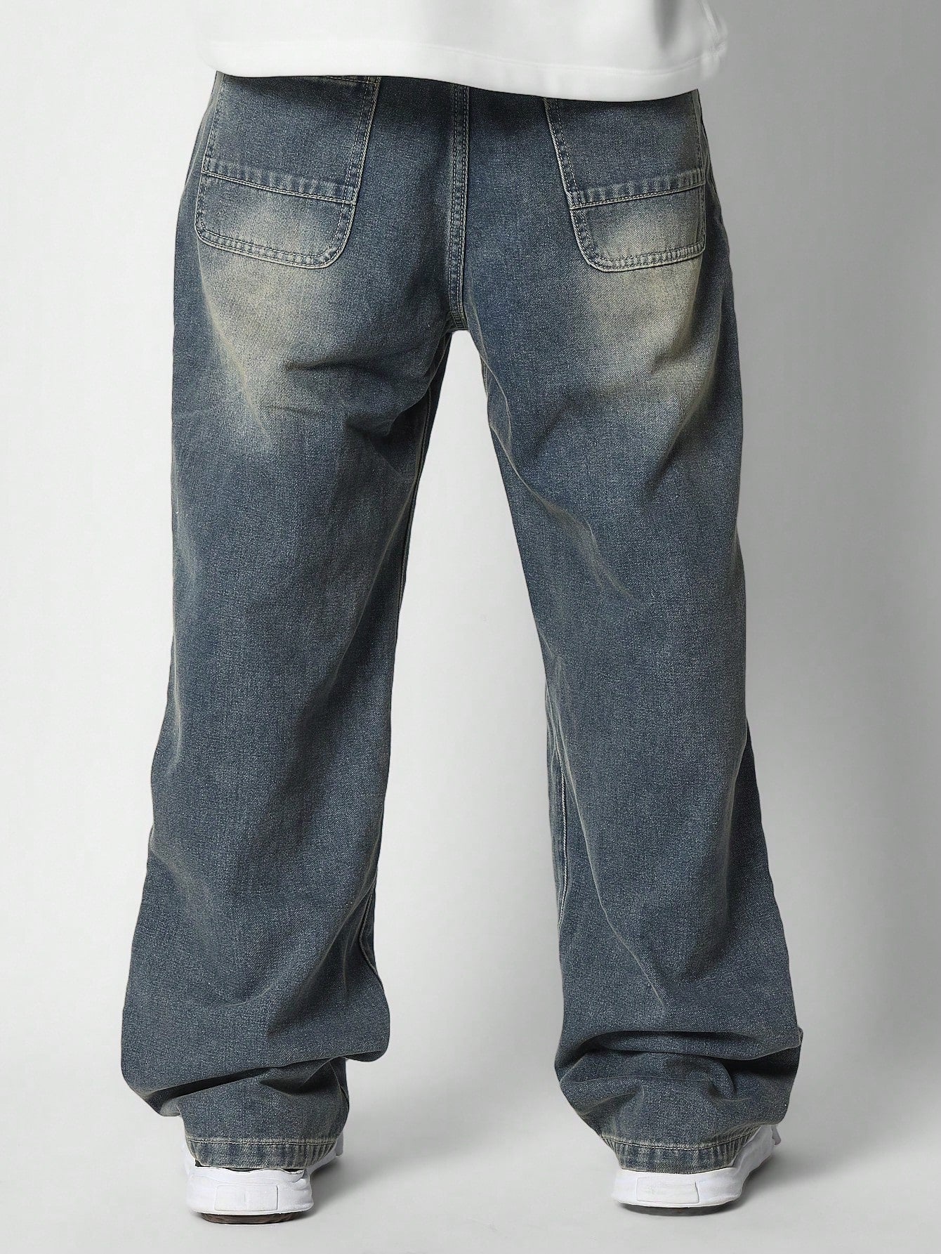 Carpenter Jean With Raw Edge Detail