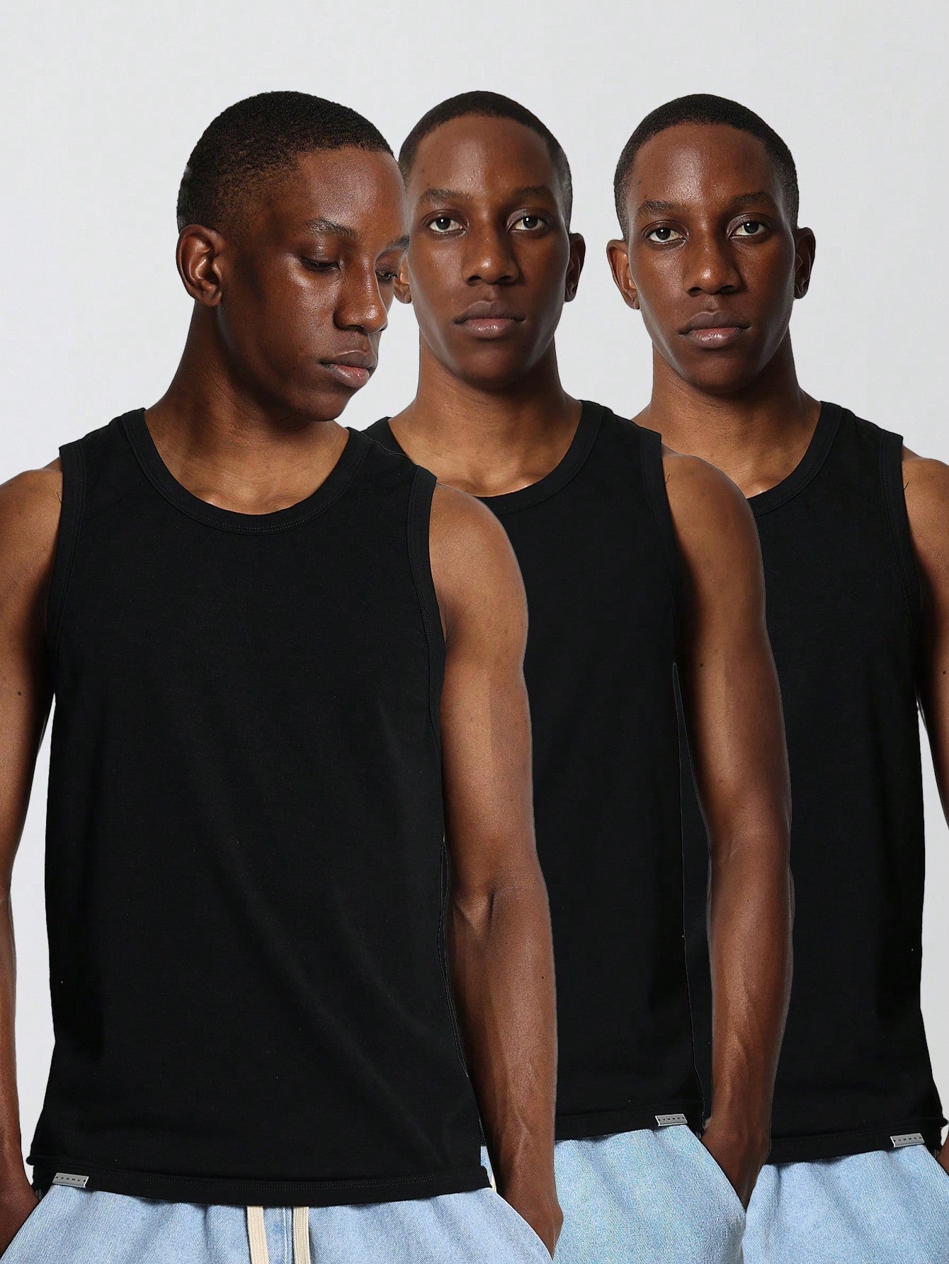 3 Pack Regular Fit Essential Tank Top