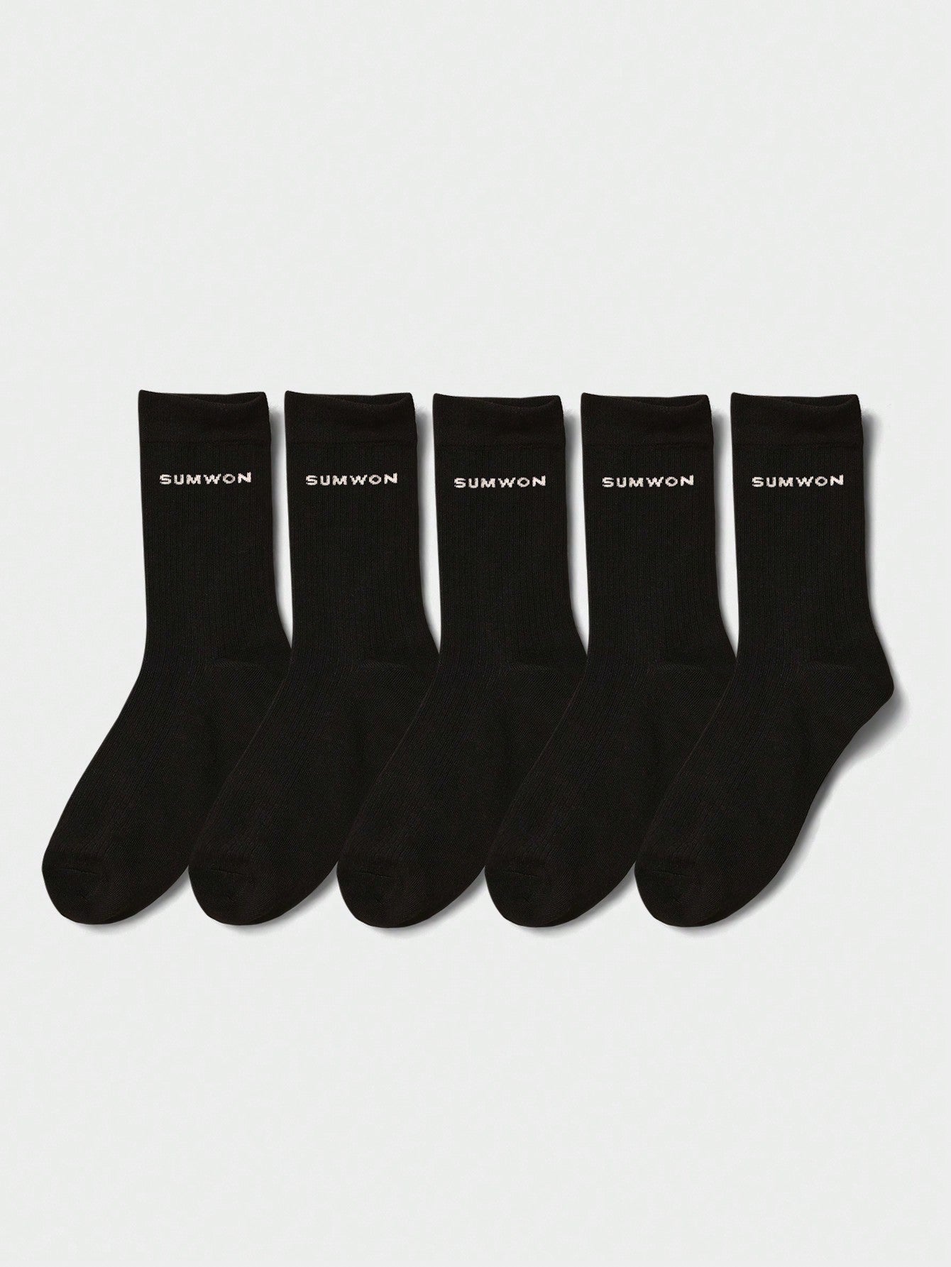 5 Pack Logo Essential Socks