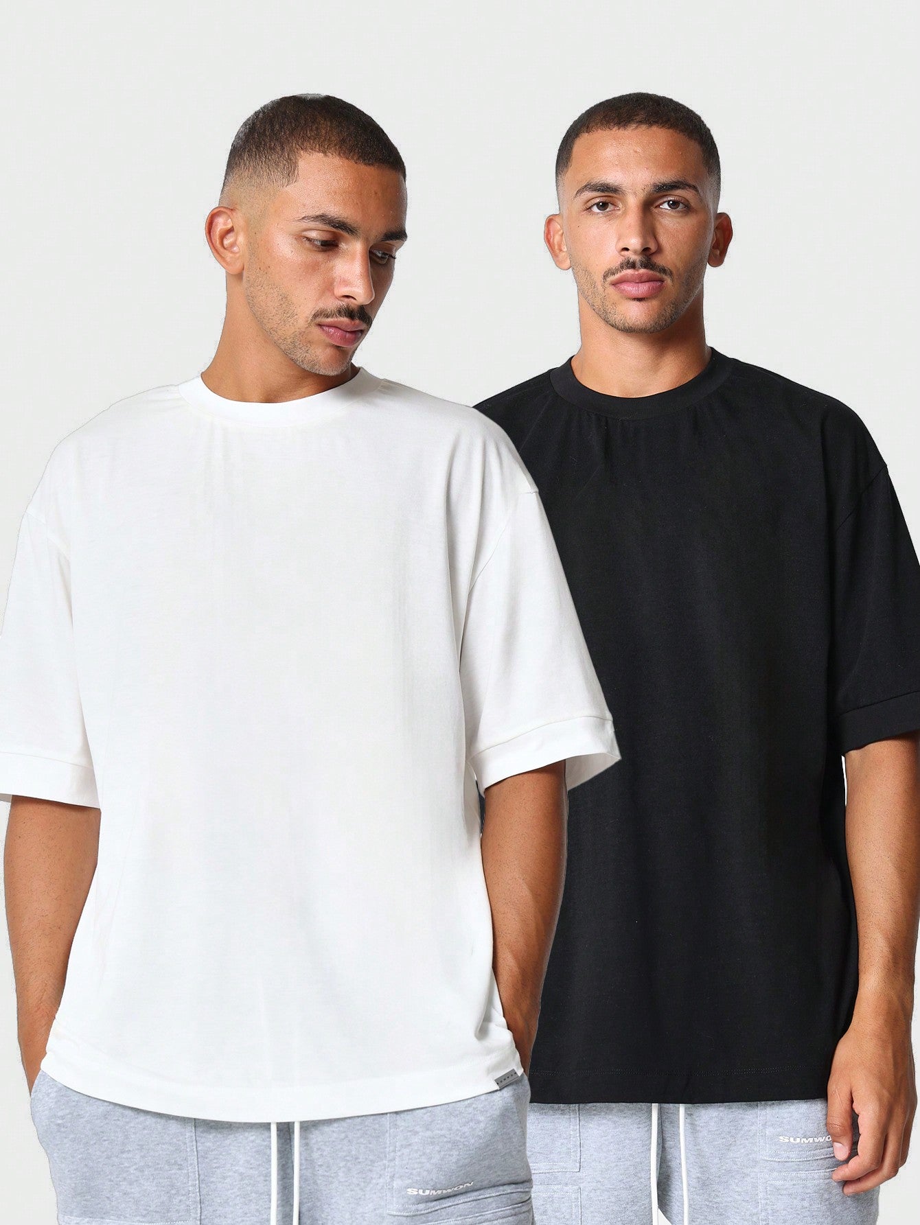 Oversized Fit Essential Tee 2 Pack