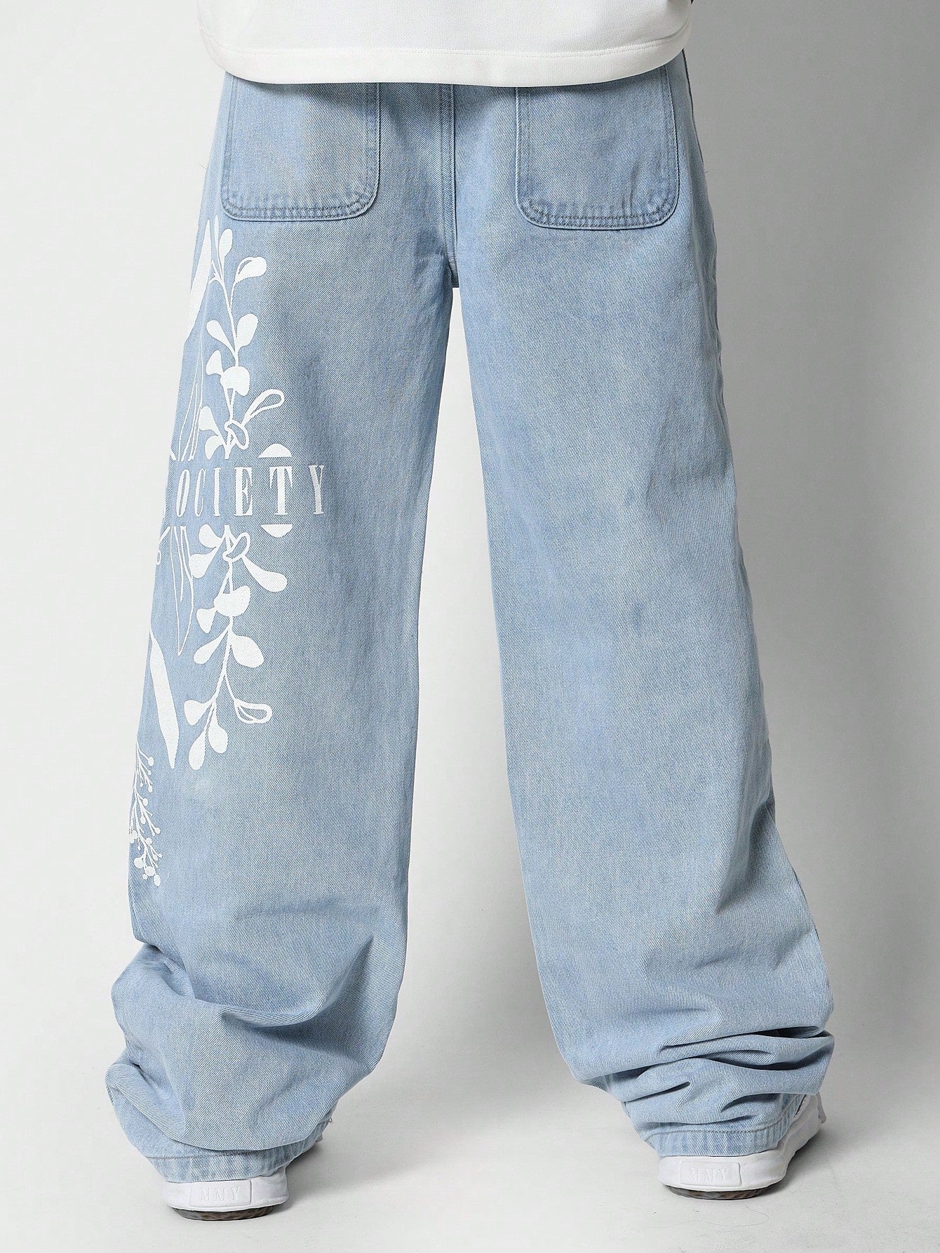 Loose Fit Jean With Print