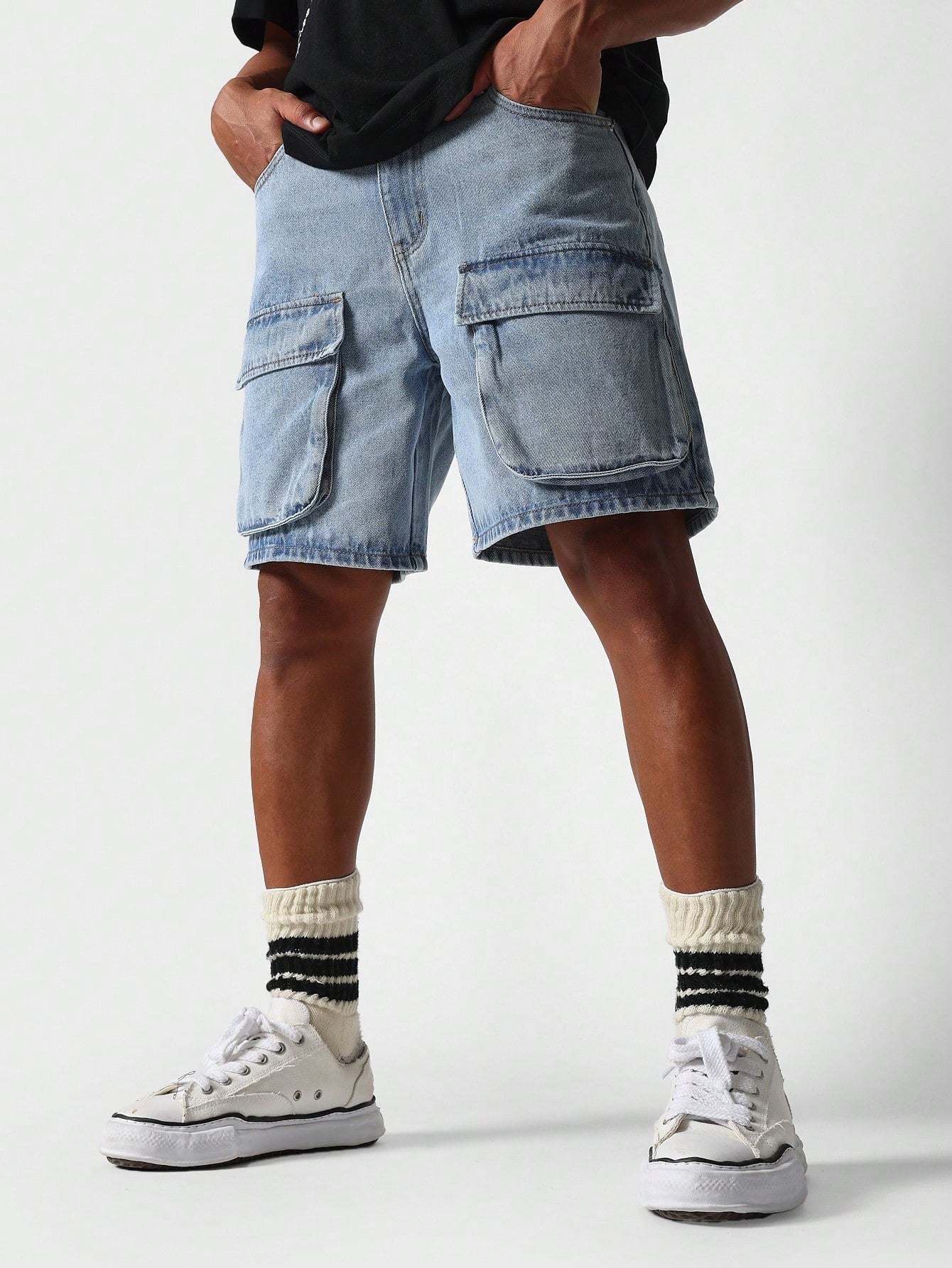 Cargo Denim Short