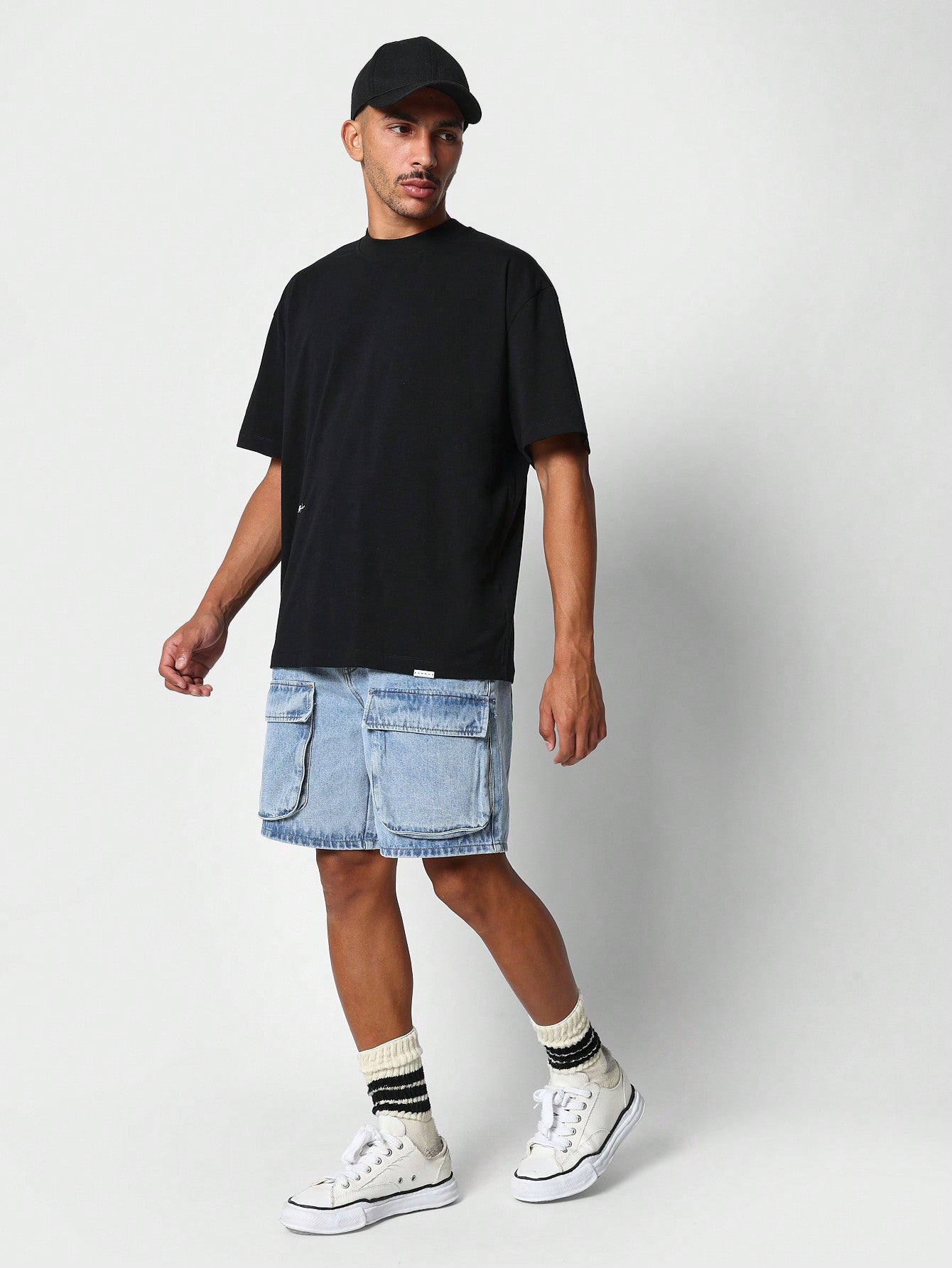 Cargo Denim Short