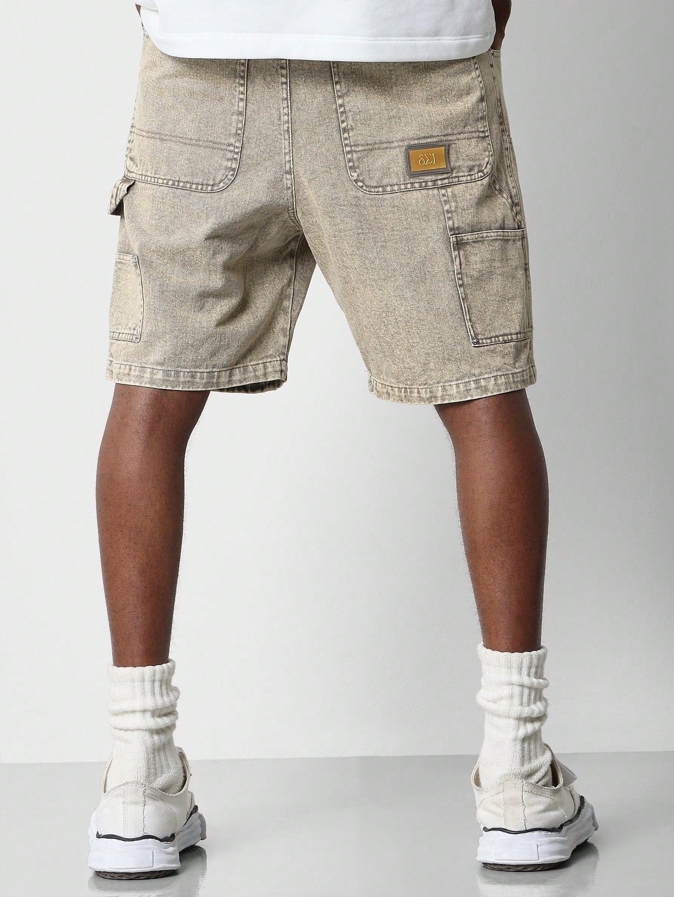 Twill Carpenter Detail Short