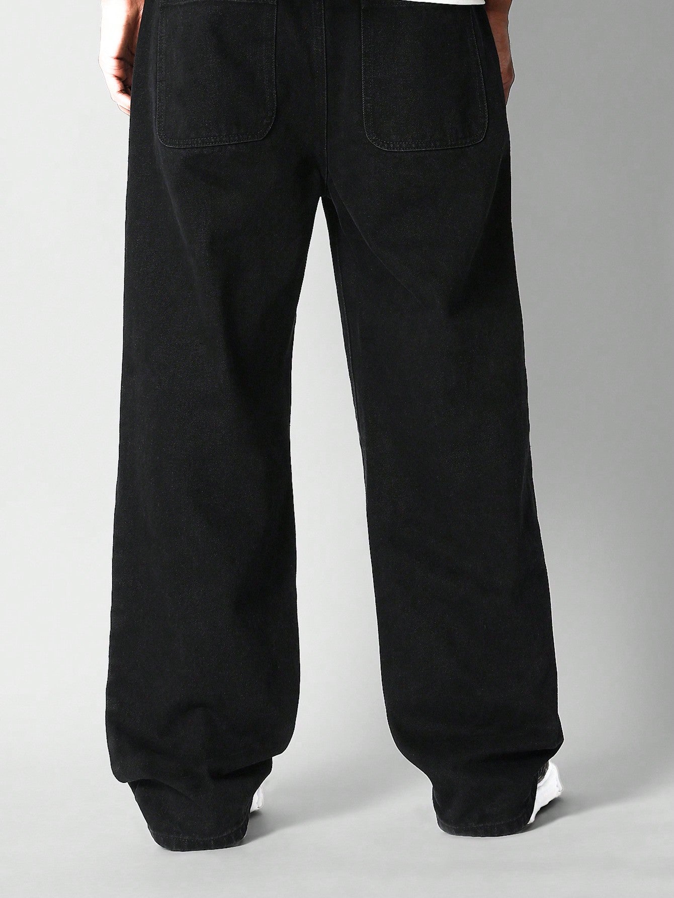 Loose Fit Jean With Exposed Seam Detail