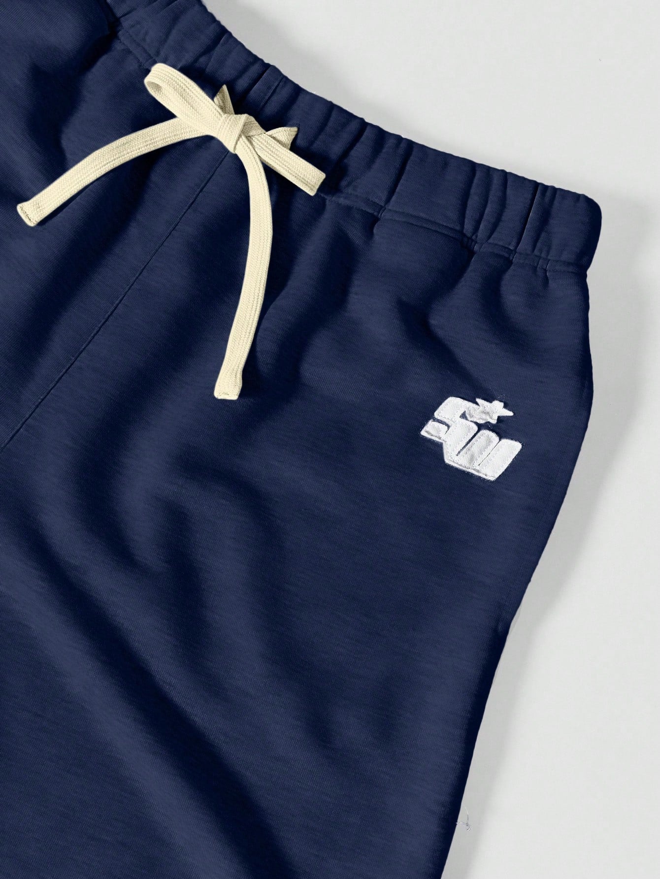 Drop Crotch Raw Edge Short