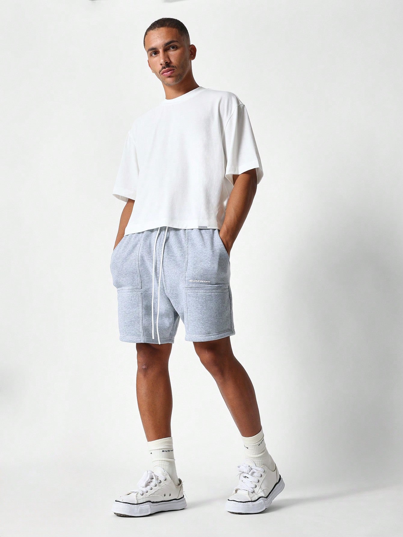 Crop Fit Essential Tee 2 Pack